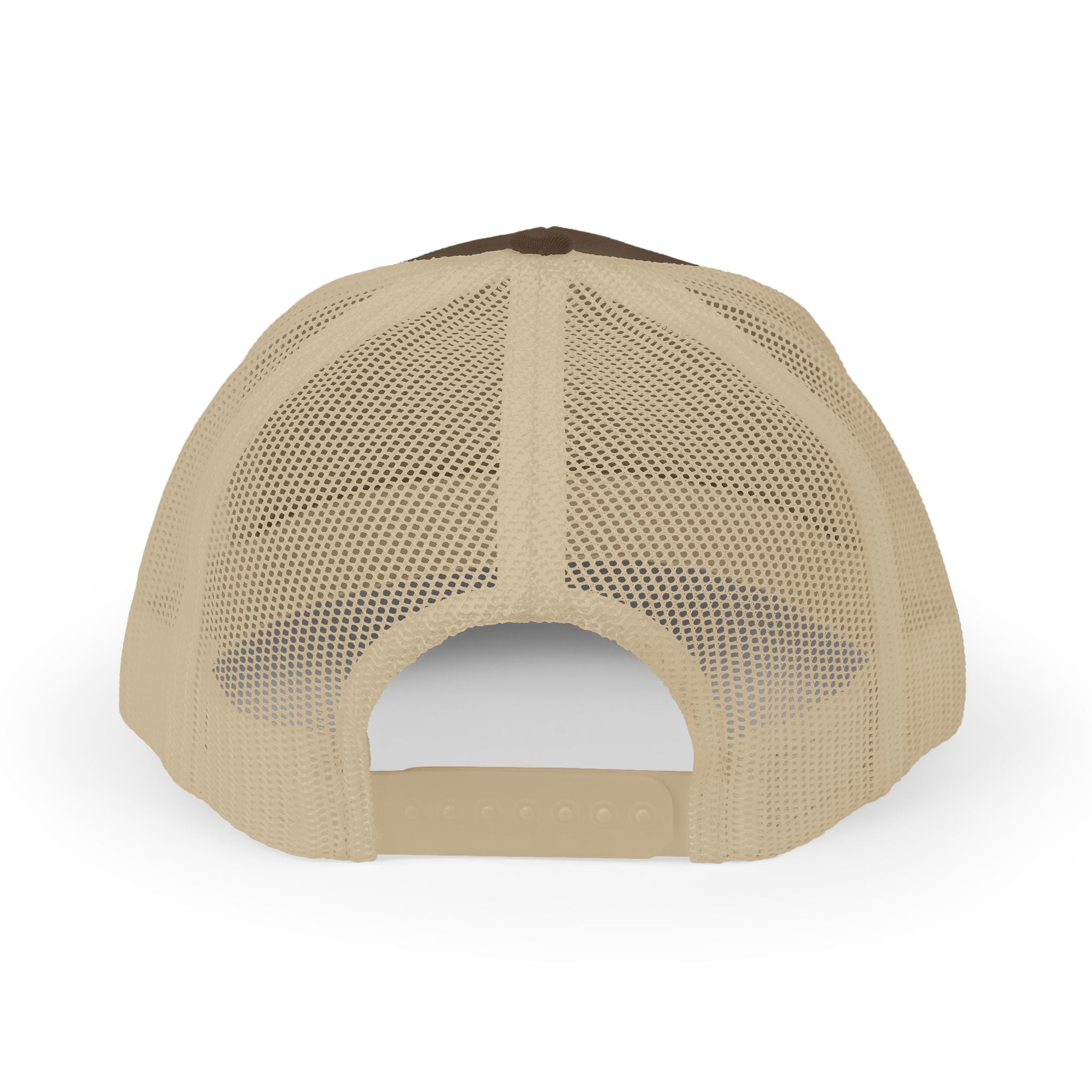 Coastal Island Trucker Cap — Vintage Duck Logo Snapback Hat