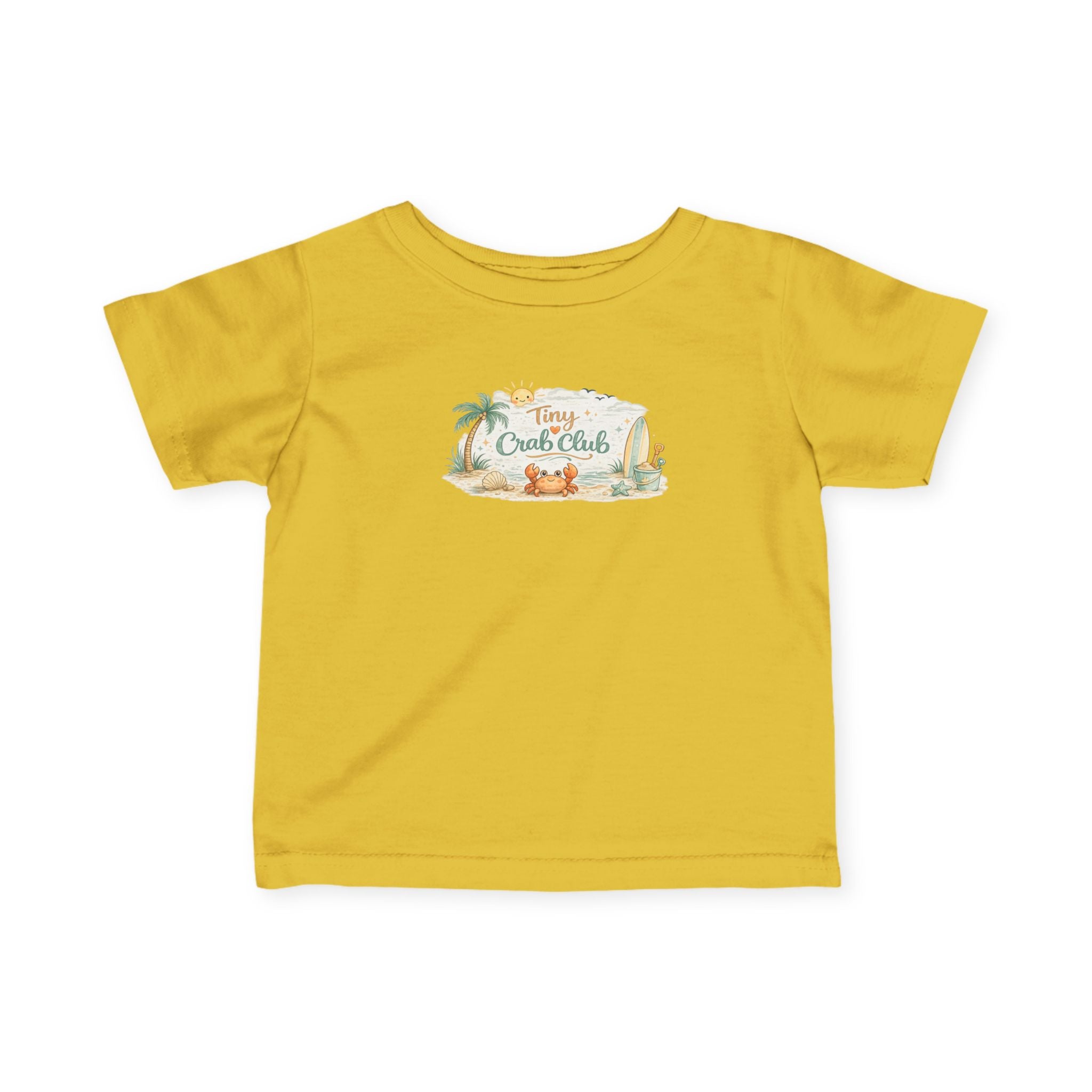 Infant Tee — Tiny Crab Club Beach Baby Shirt