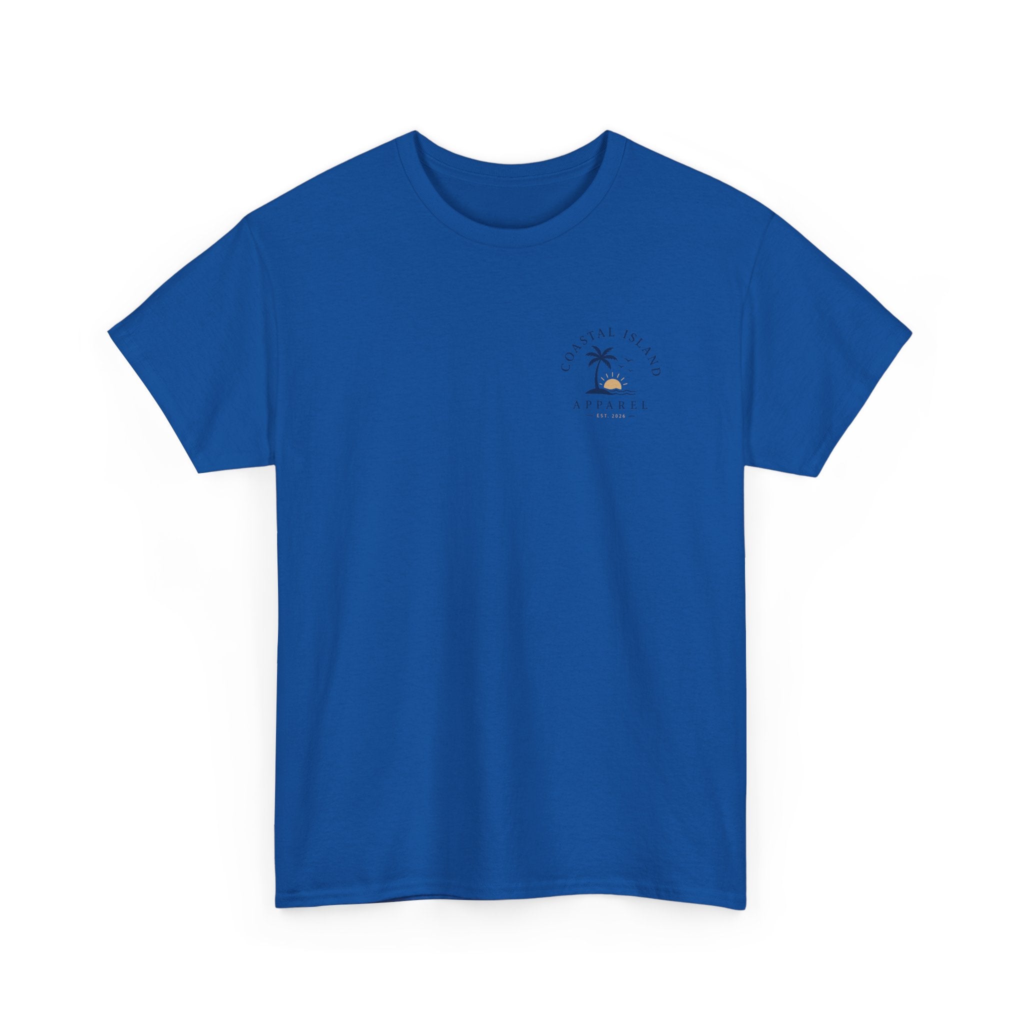 Unisex Heavy Cotton Tee- Guy Fishing