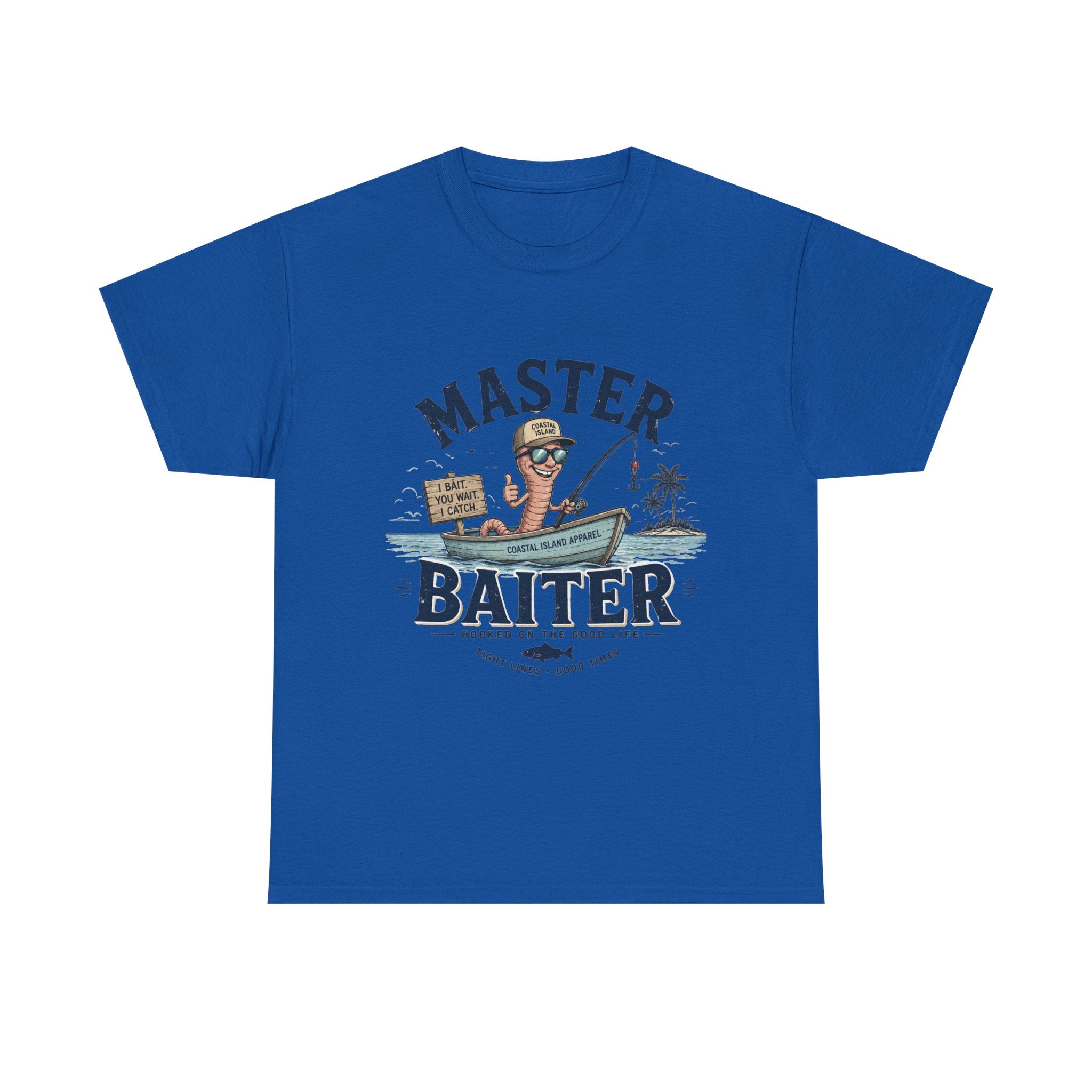 Master Baiter Fishing T-Shirt – Funny Fisherman Graphic Tee
