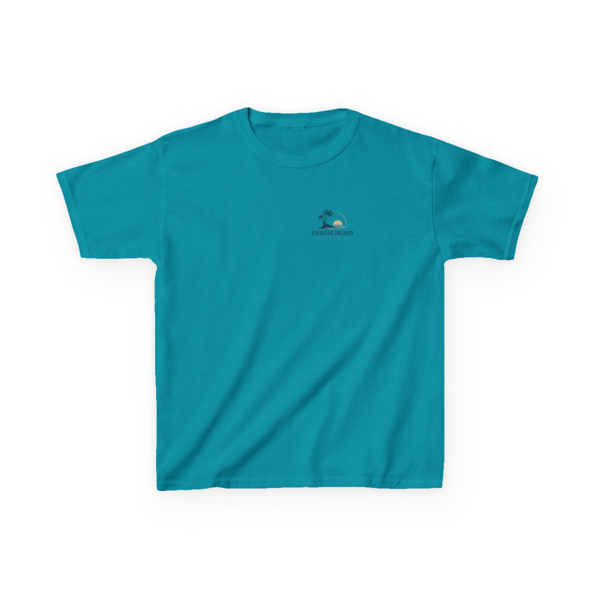 Kids T-Shirt — "Coastal Vibes" Retro Surf Van Tee