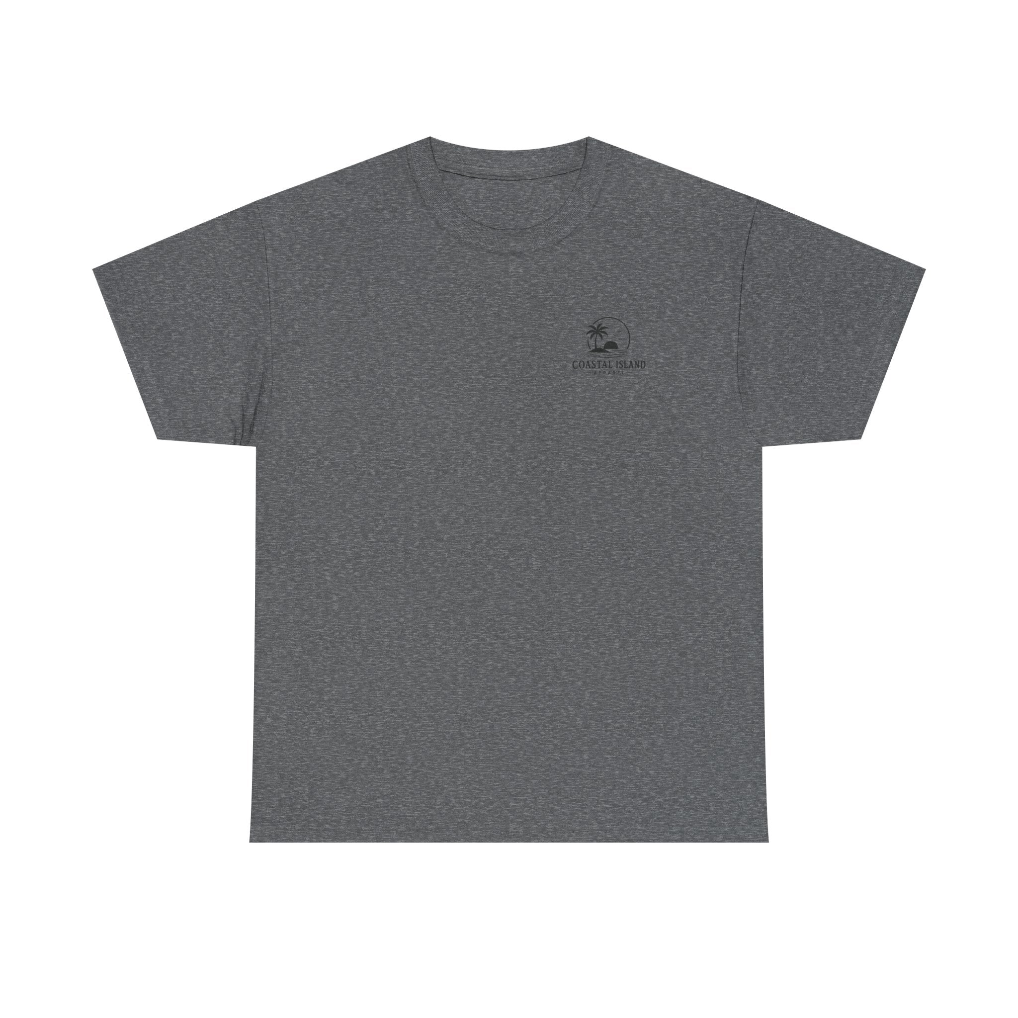 Coastal Island Vintage Car Sunset T-Shirt | Beach Palm Graphic Tee
