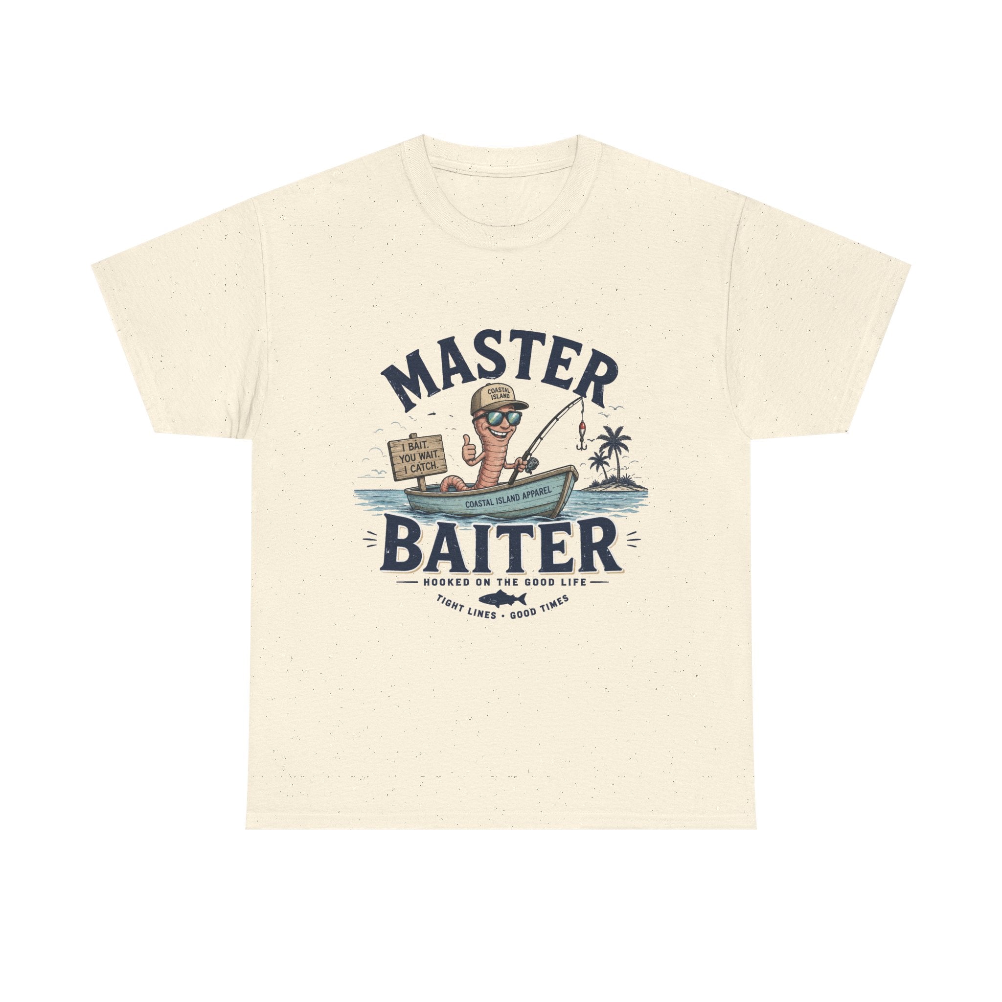 Master Baiter Fishing T-Shirt – Funny Fisherman Graphic Tee