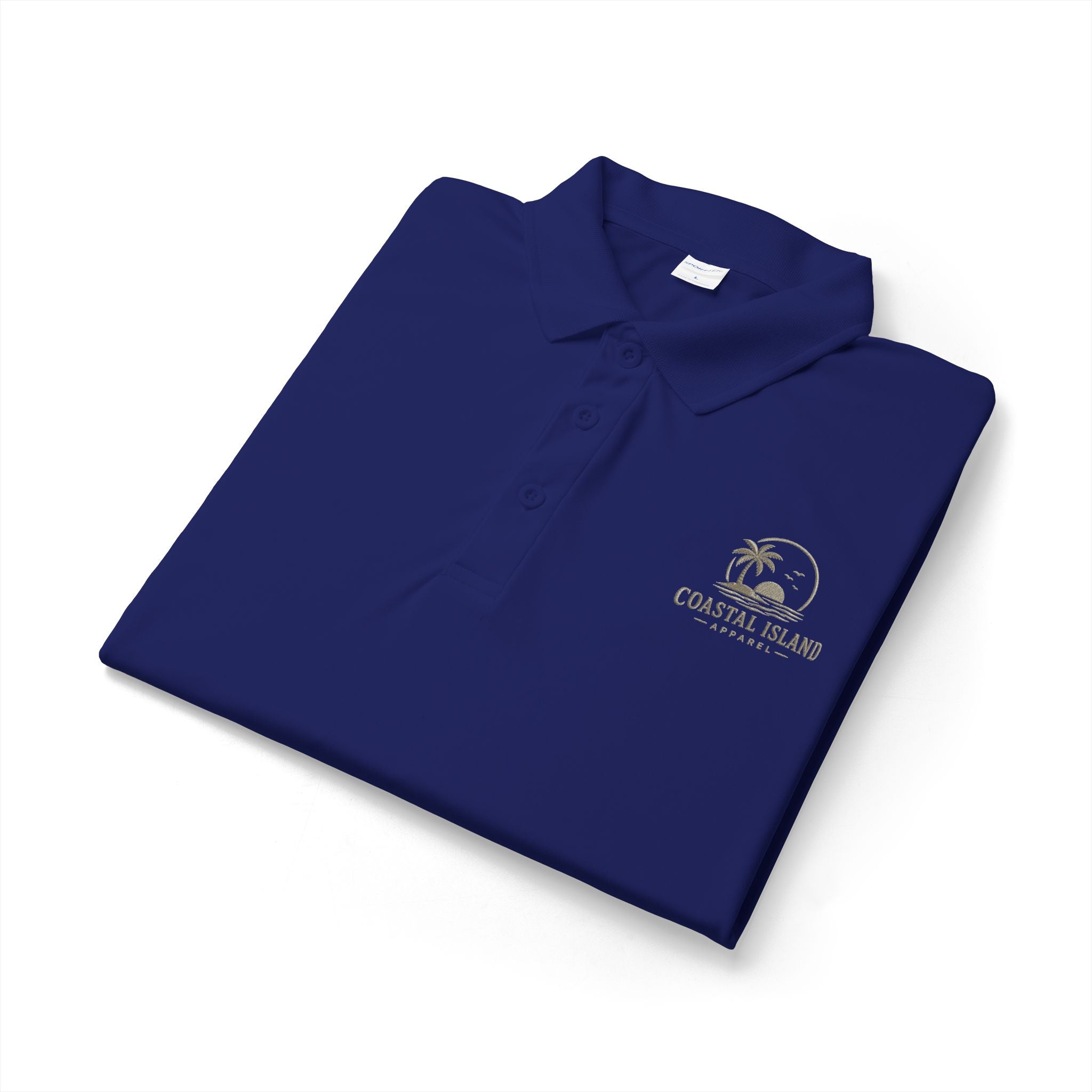 Coastal Island Palm Logo Polo | Polo