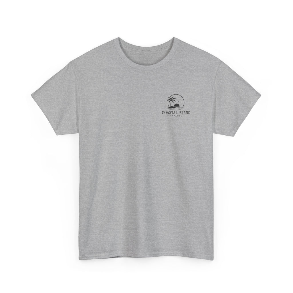 Coastal Vibes Tee — 'Coastal Island' Palm Logo T‑Shirt