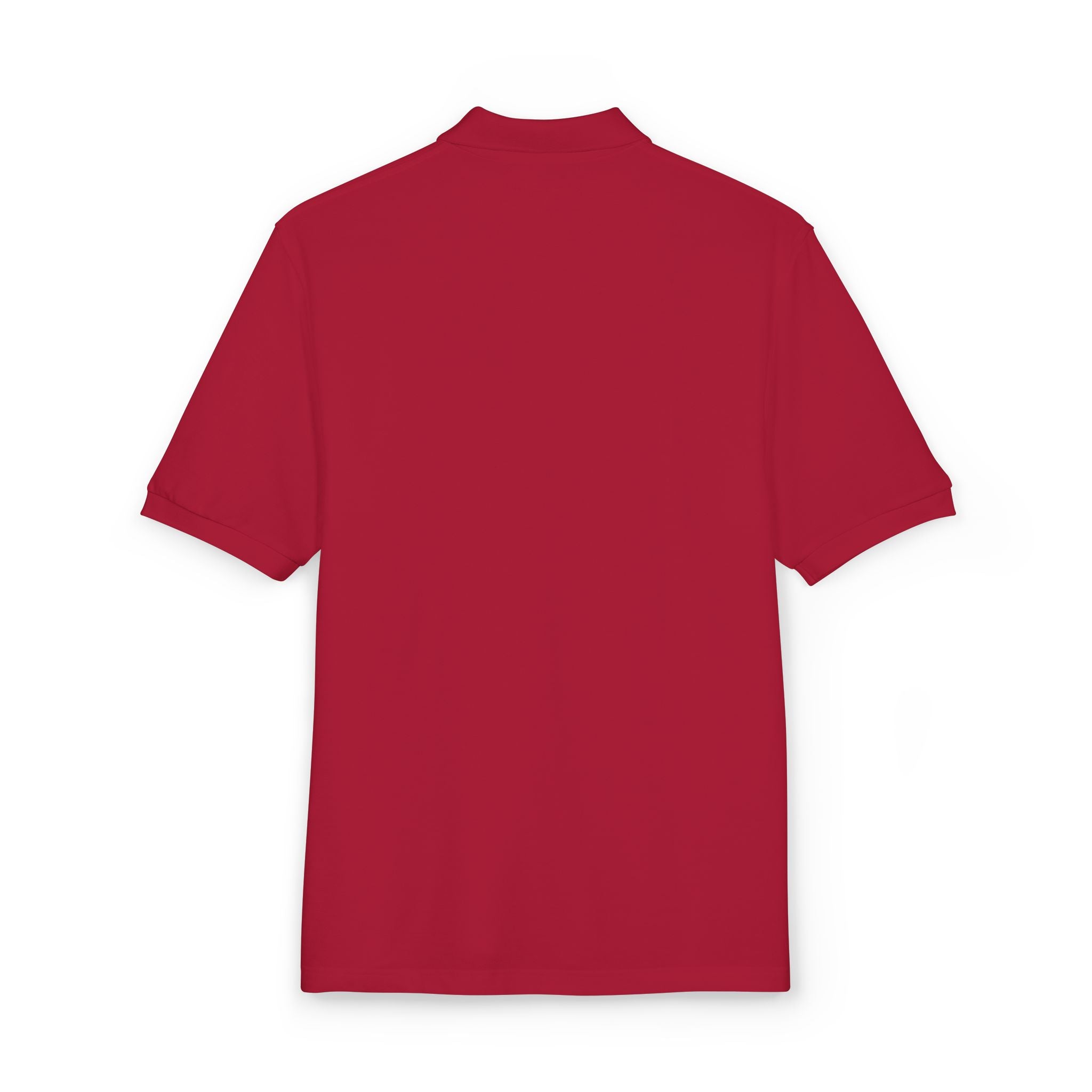 Embroidered Floral Polo Shirt — Subtle Chest Bloom Logo