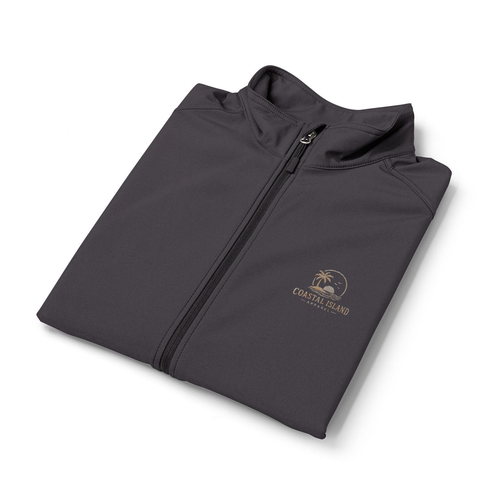 Embroidered Golf Icon Soft Shell Vest