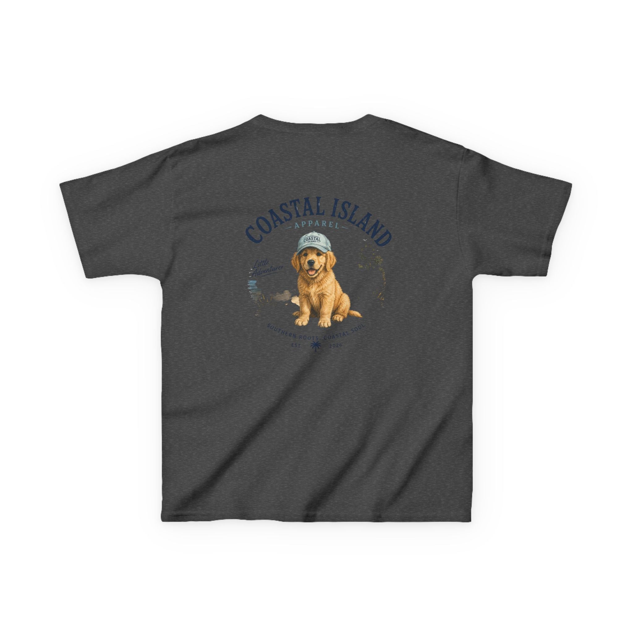 Kids T-Shirt — Coastal Island Puppies Graphic Tee
