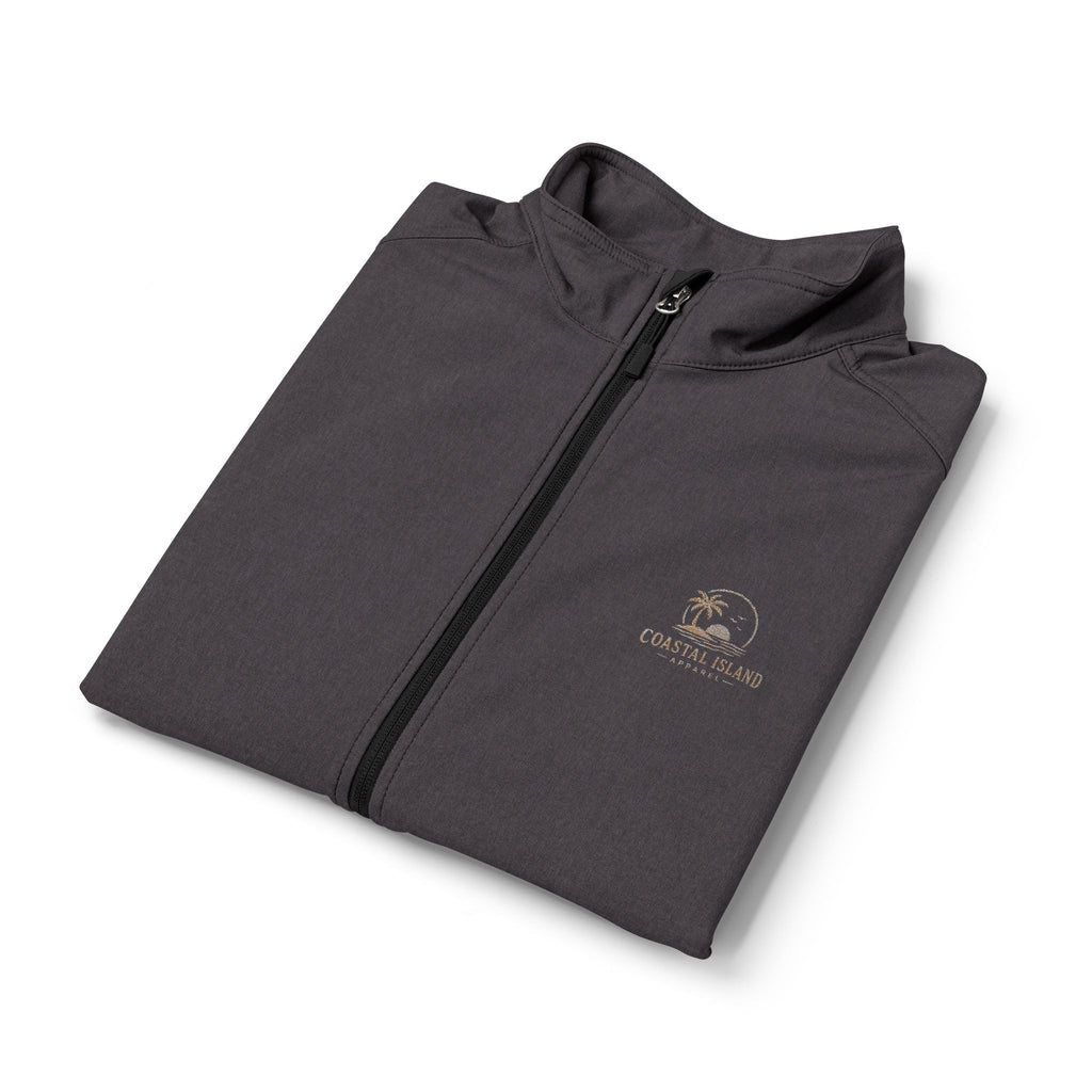 Embroidered Golf Icon Soft Shell Vest