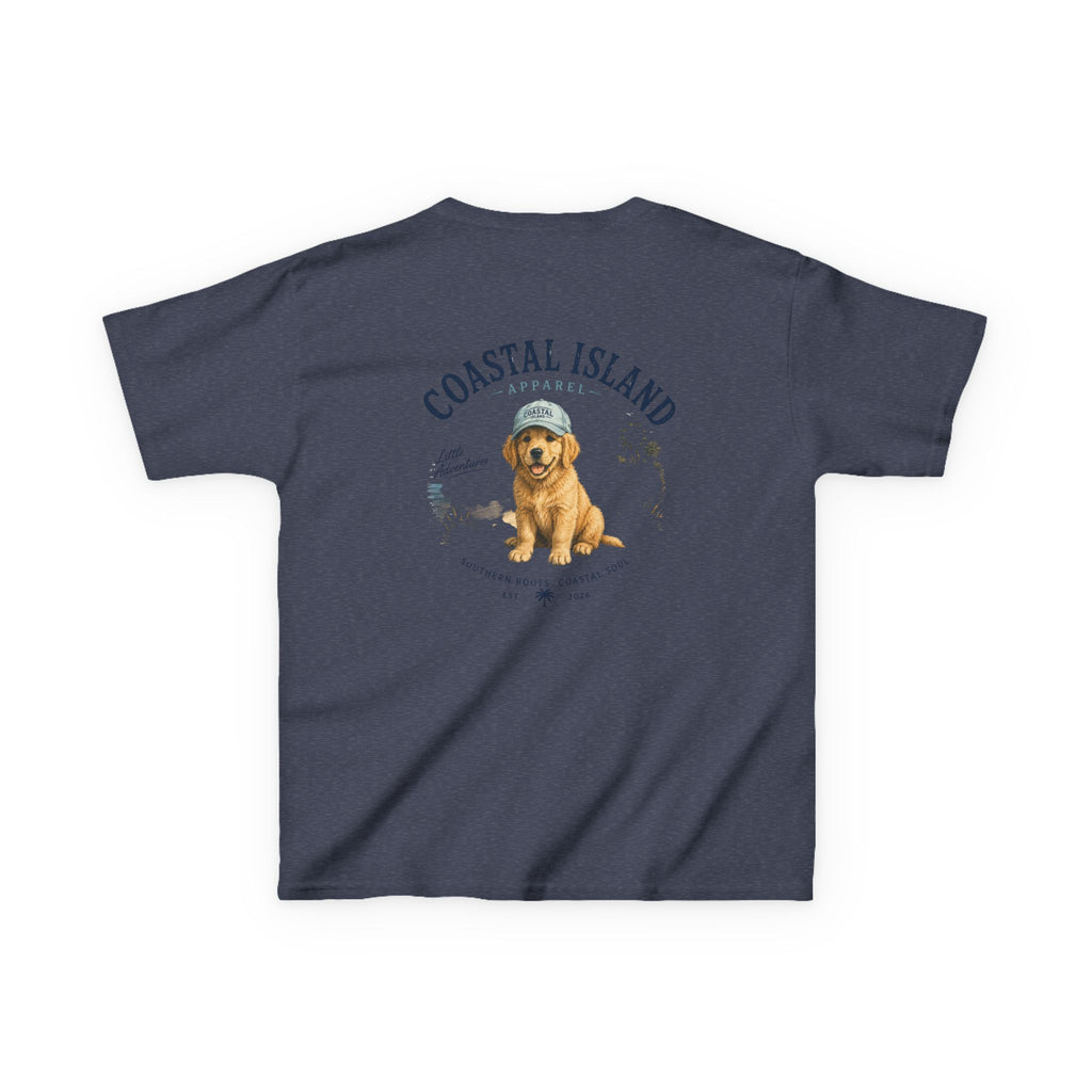 Kids T-Shirt — Coastal Island Puppies Graphic Tee