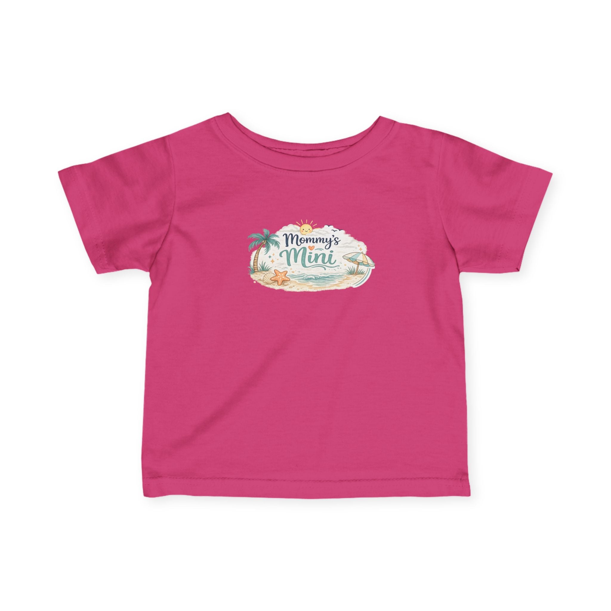 Mommy's Mini Infant Tee – Tropical Beach Baby Shirt