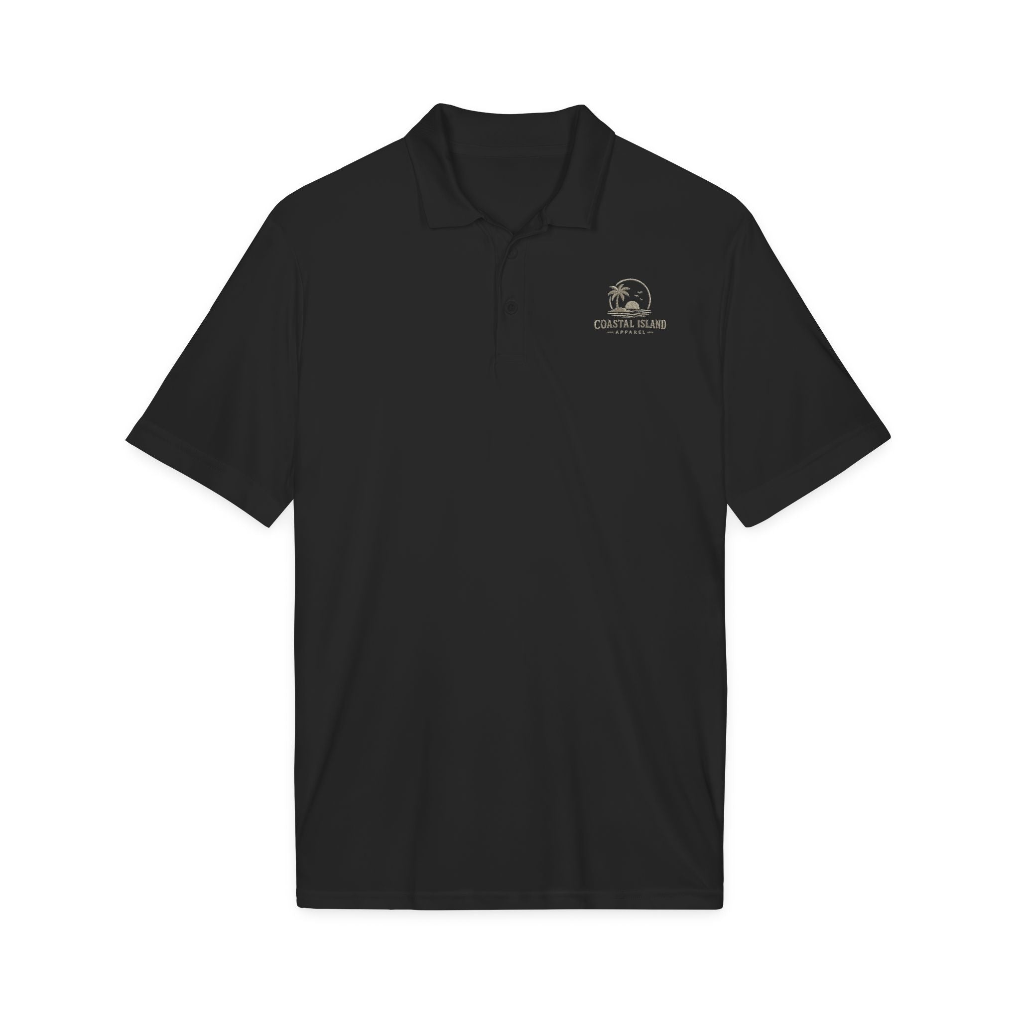 Coastal Island Palm Logo Polo | Polo