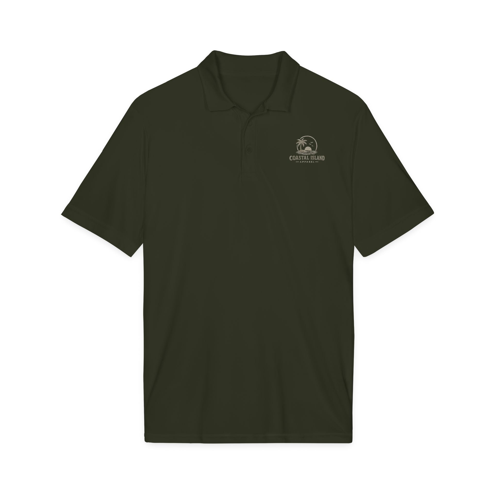 Coastal Island Palm Logo Polo | Polo