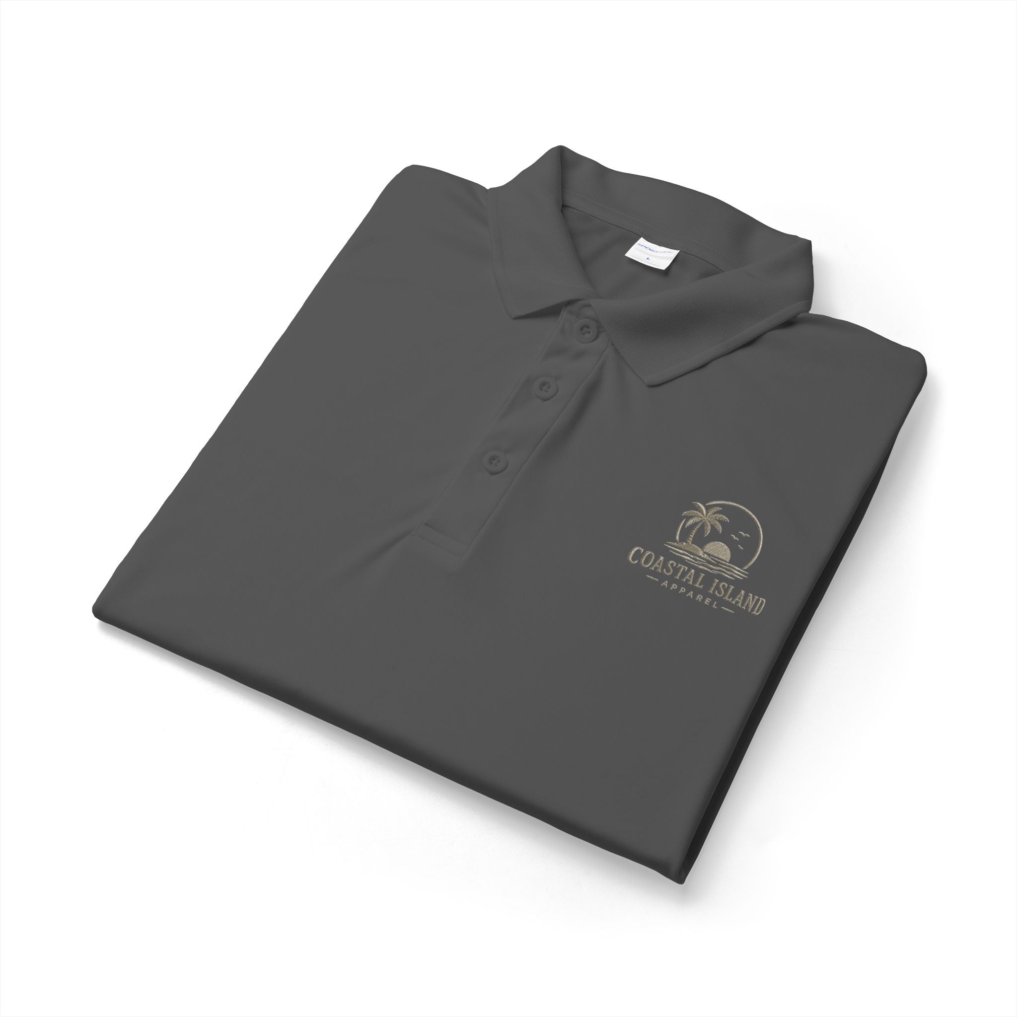 Coastal Island Palm Logo Polo | Polo