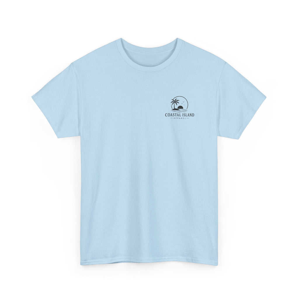 Coastal Vibes Tee — 'Coastal Island' Palm Logo T‑Shirt