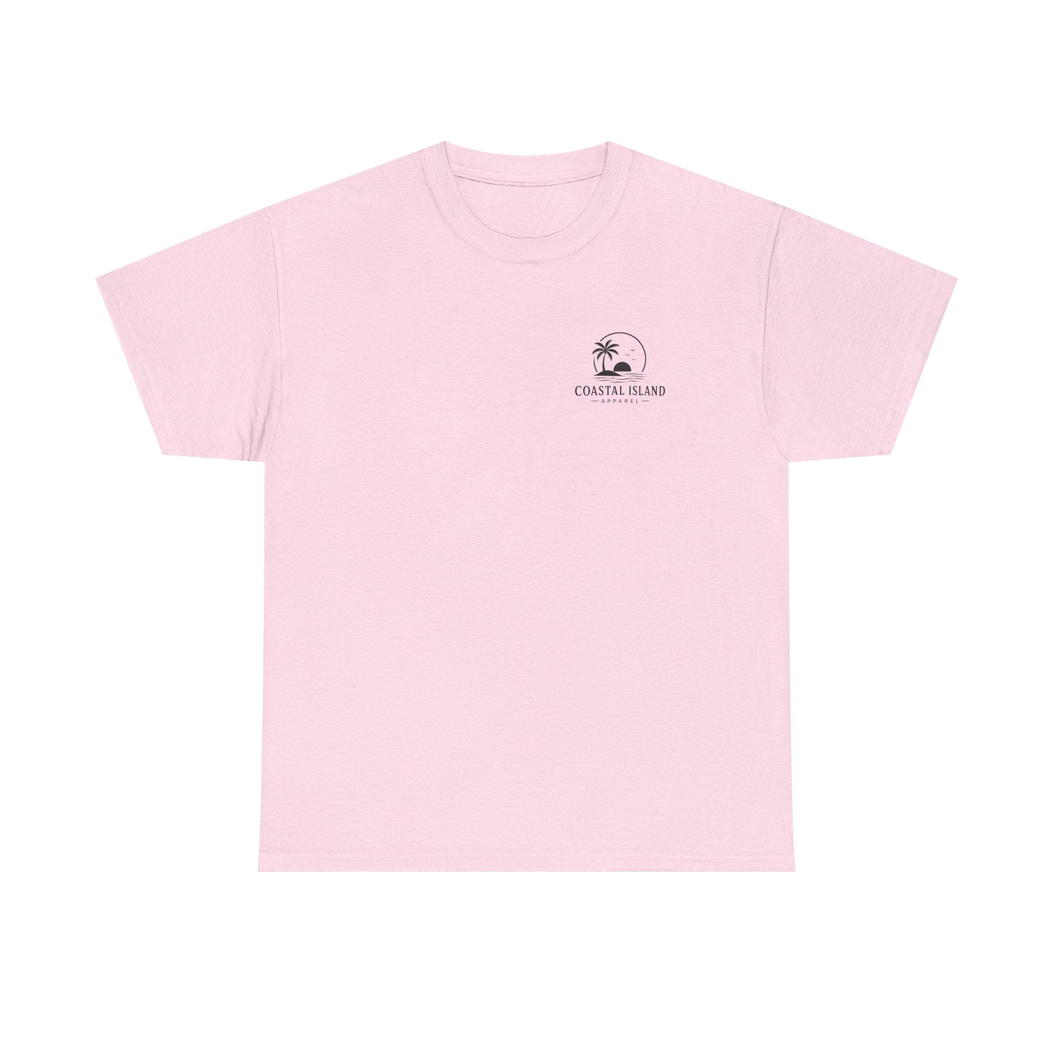 Coastal Vibes Tee — 'Coastal Island' Palm Logo T‑Shirt