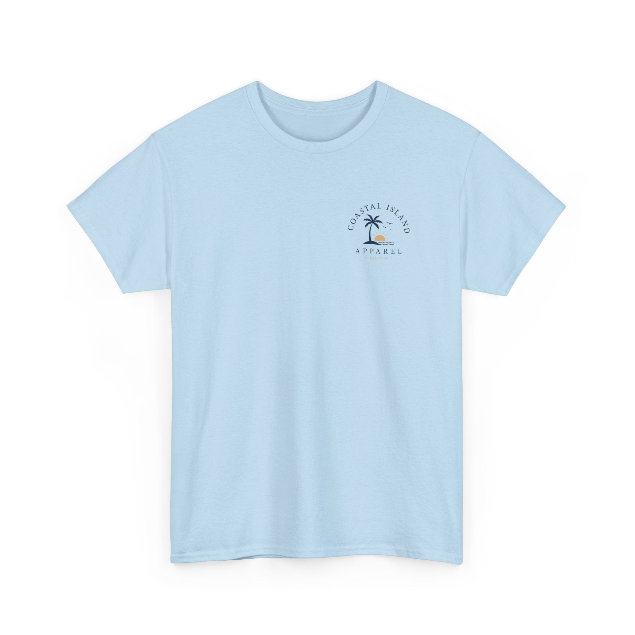 Unisex Heavy Cotton Tee- Guy Fishing