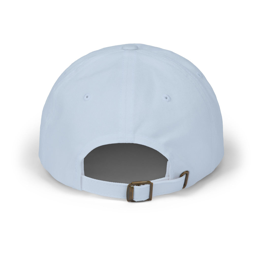 Coastal Island Apparel embroidered logo Dad Cap | white baseball hat