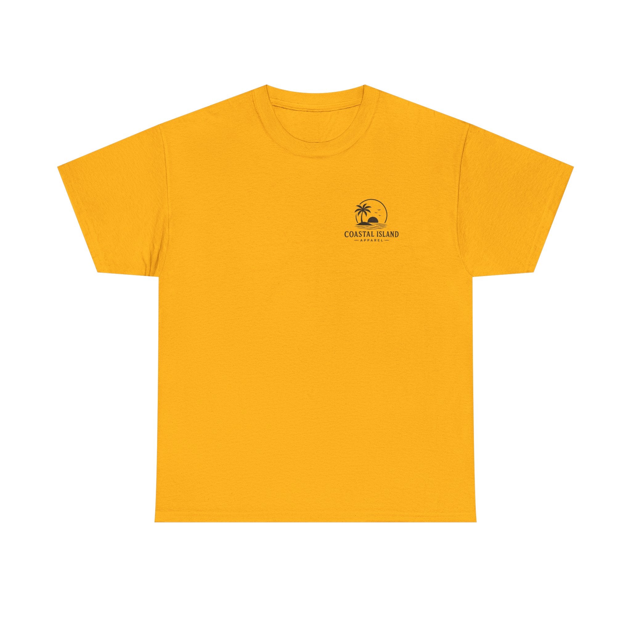 Coastal Vibes Tee — 'Coastal Island' Palm Logo T‑Shirt