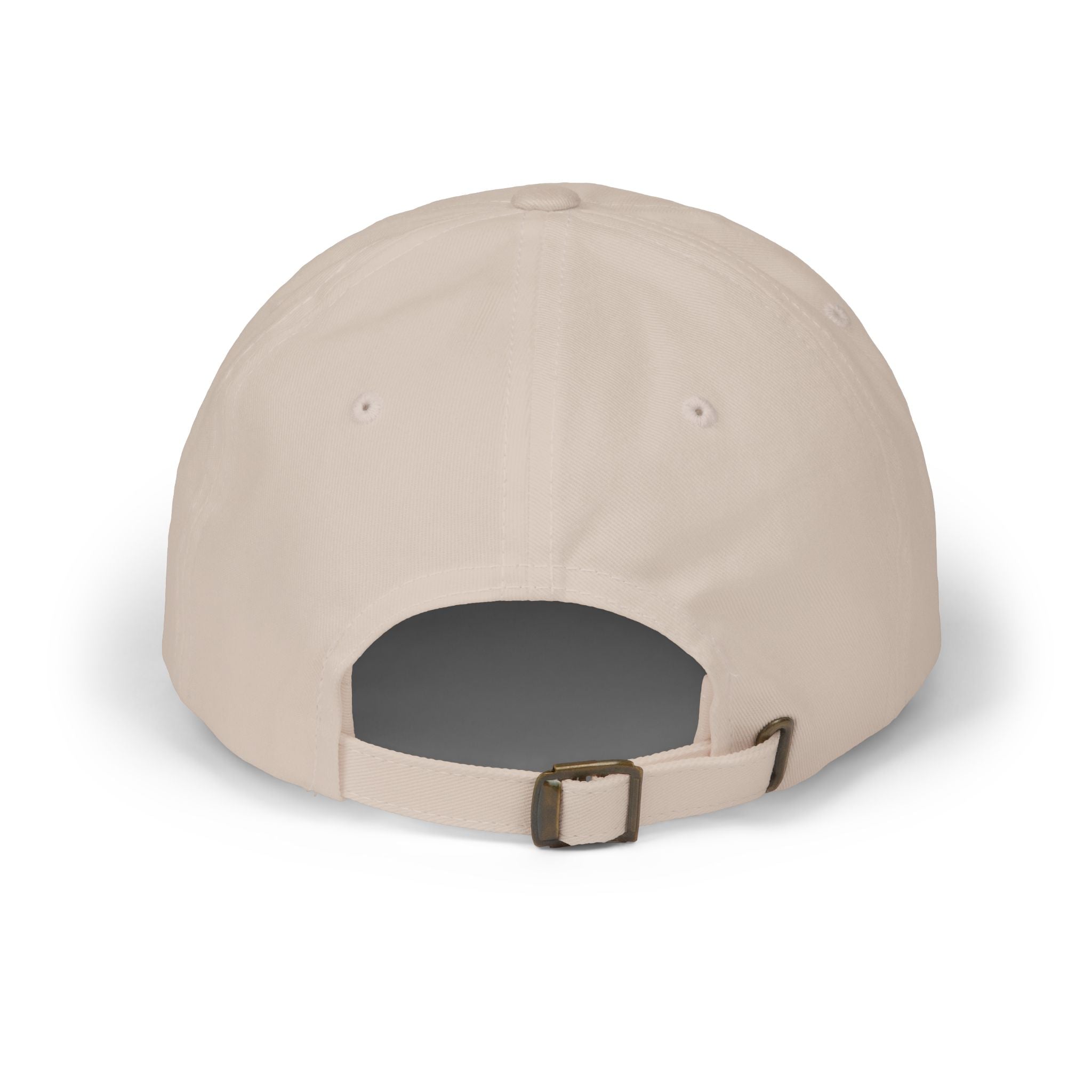 Coastal Island Apparel embroidered logo Dad Cap | white baseball hat