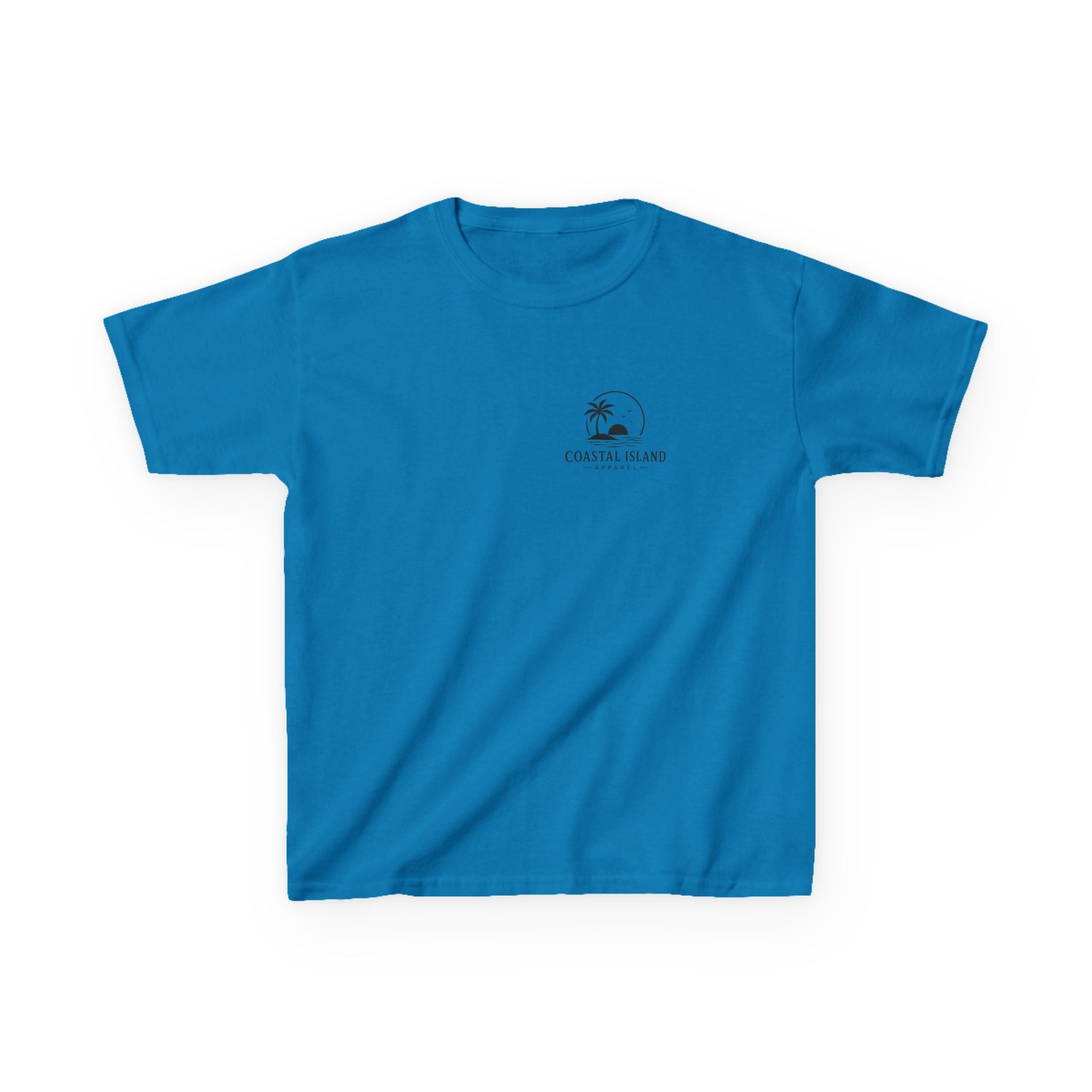Coastal Kid Kids Tee — Vintage Sea Turtle Beach Shirt
