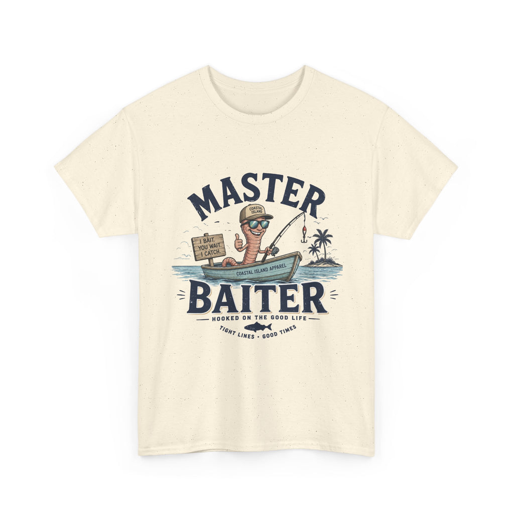 Master Baiter Fishing T-Shirt – Funny Fisherman Graphic Tee