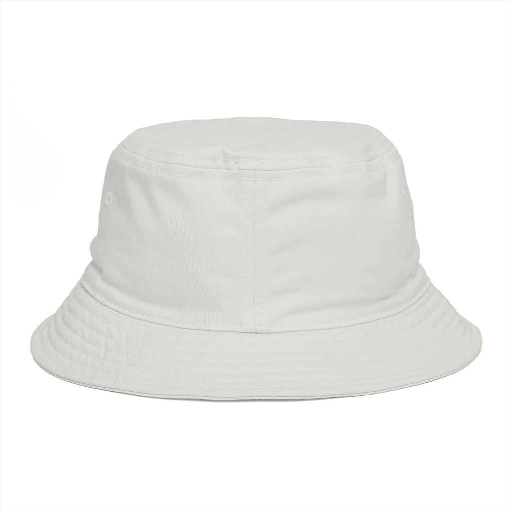 Coastal Island Apparel Bucket Hat - Brown Embroidered Beach Sun Hat