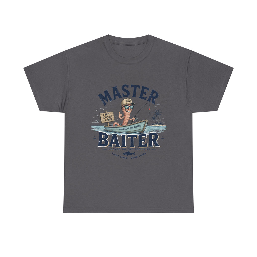 Master Baiter Fishing T-Shirt – Funny Fisherman Graphic Tee