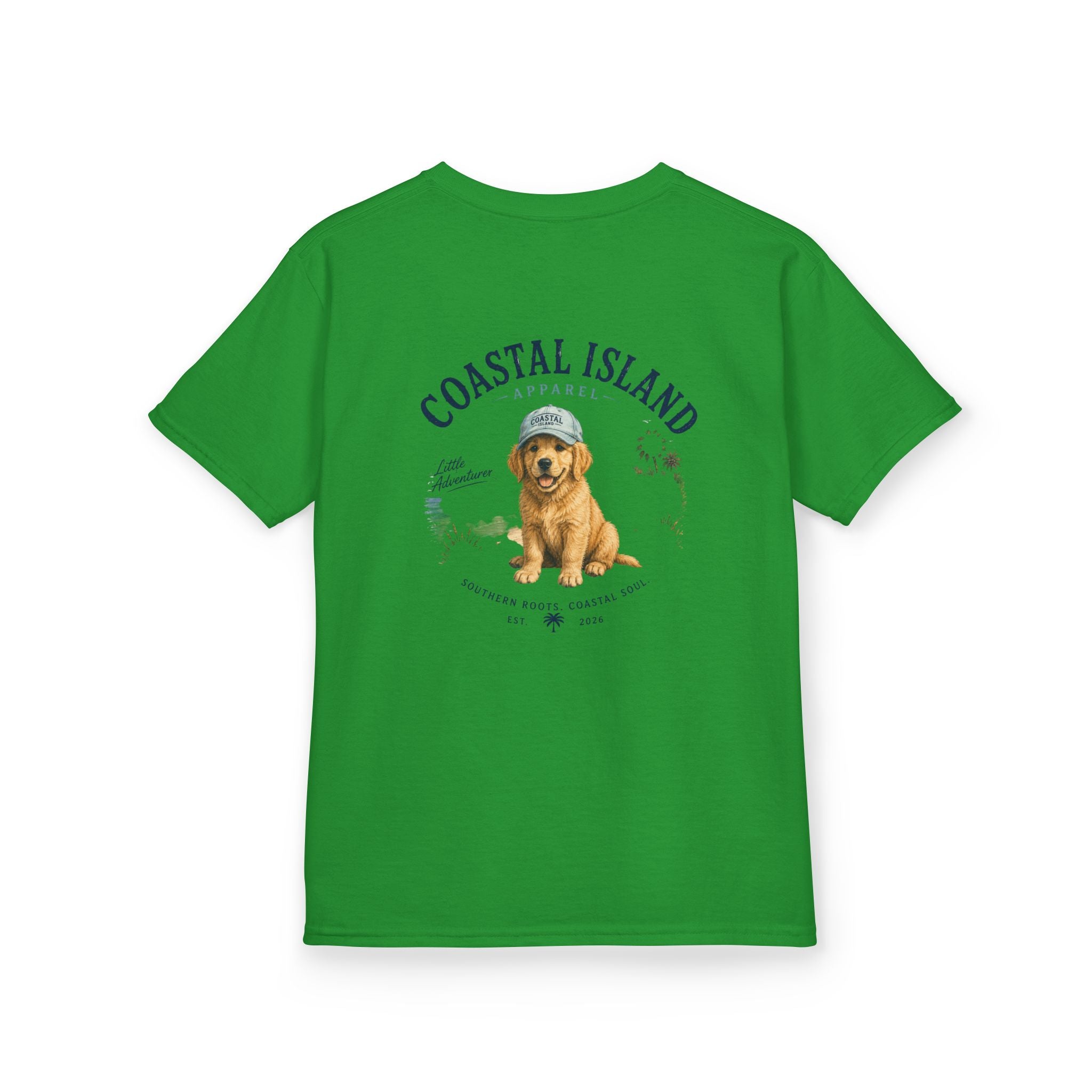 Kids T-Shirt — Coastal Island Puppies Graphic Tee