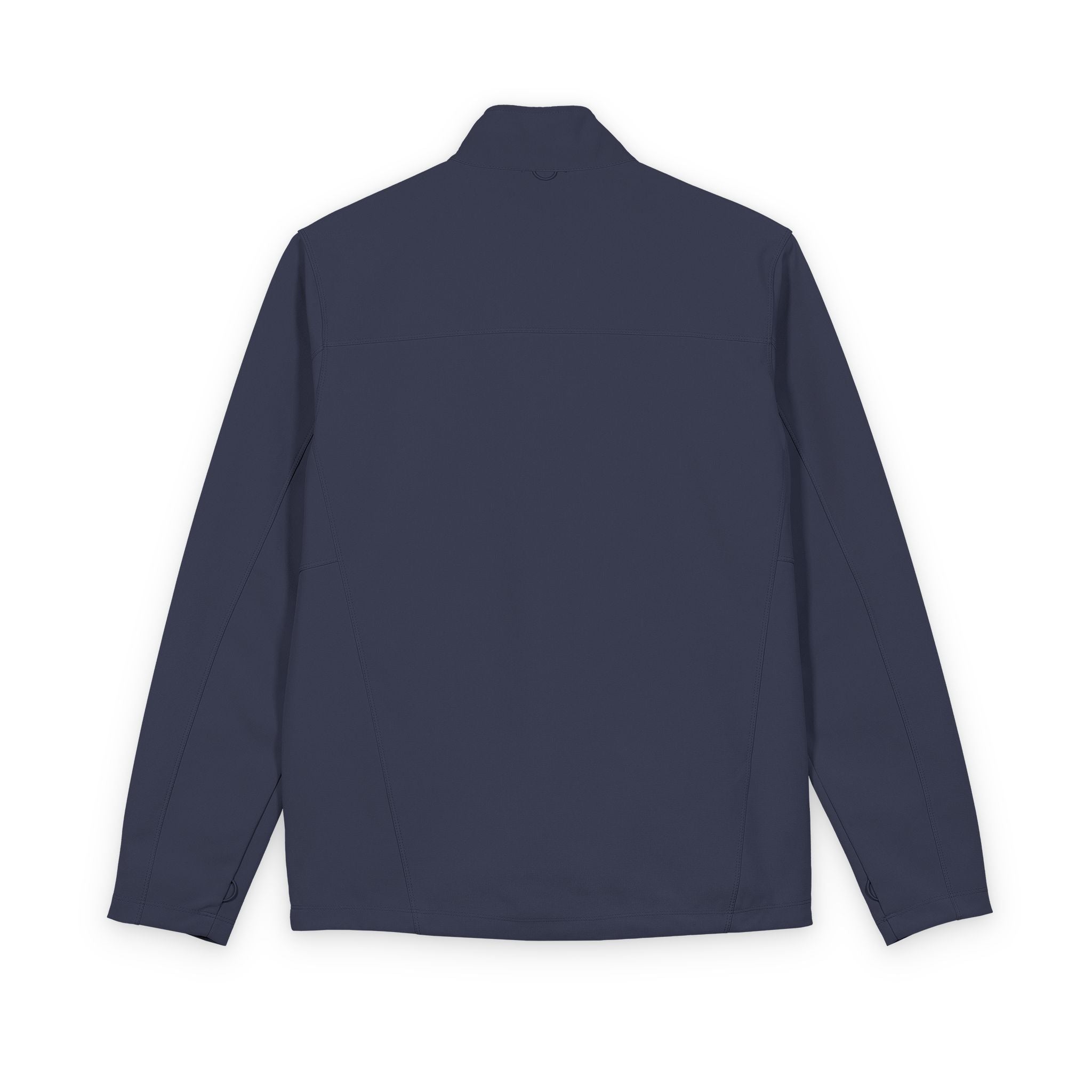Men's Soft Shell Jacket with Small Chest Logo — Lightweight Water-Resistant Outerwear
