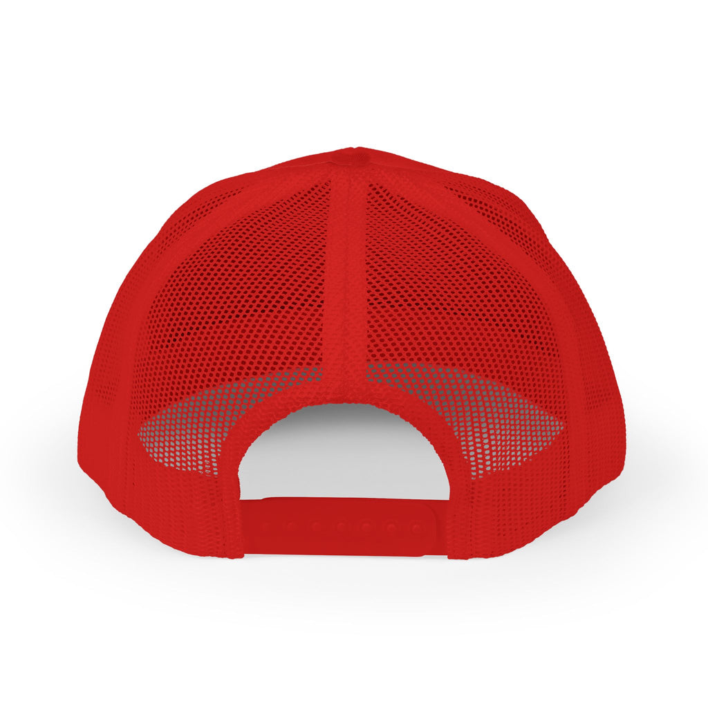 Coastal Island Trucker Cap — Vintage Duck Logo Snapback Hat