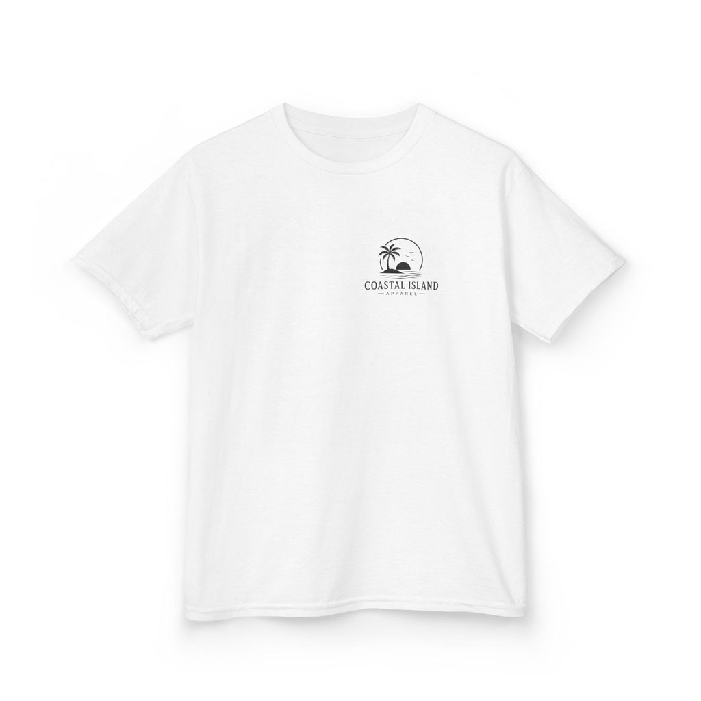 Coastal Kid Kids Tee — Vintage Sea Turtle Beach Shirt