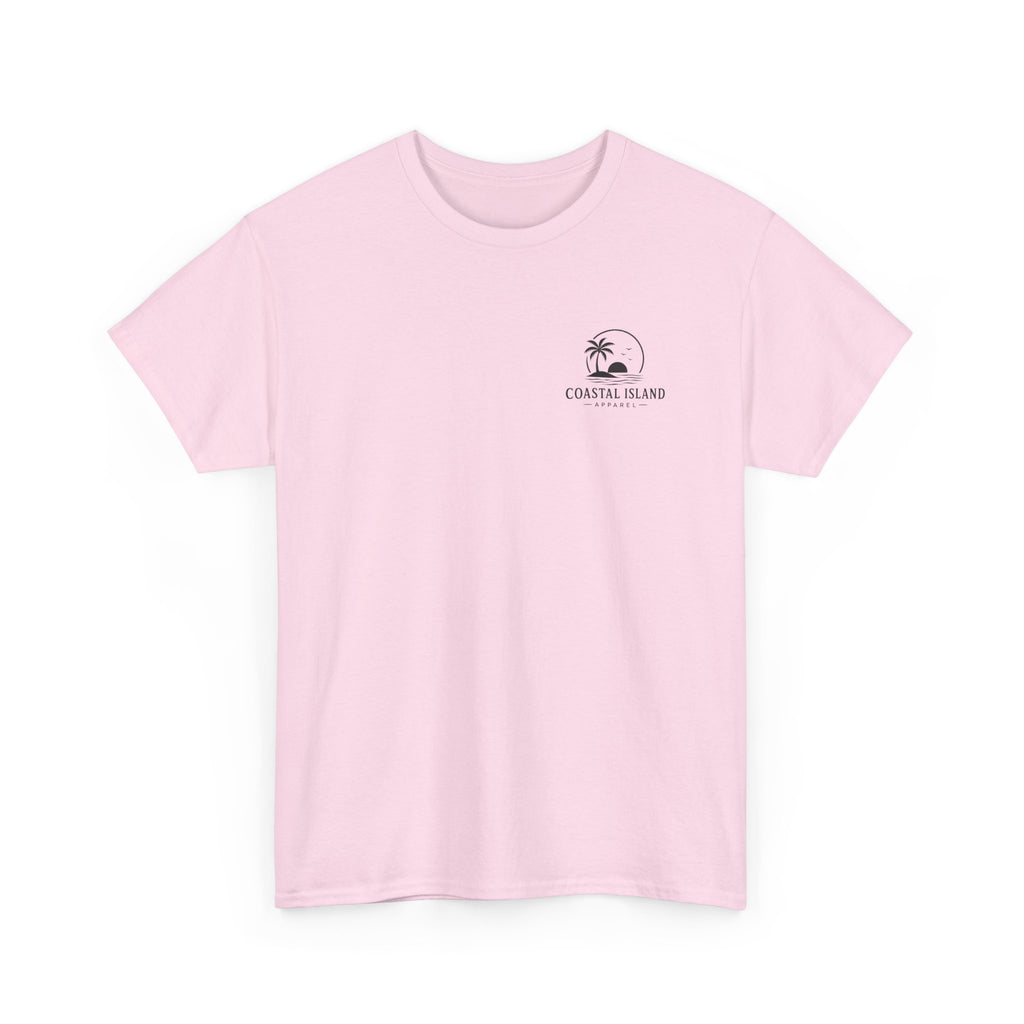 Coastal Vibes Tee — 'Coastal Island' Palm Logo T‑Shirt