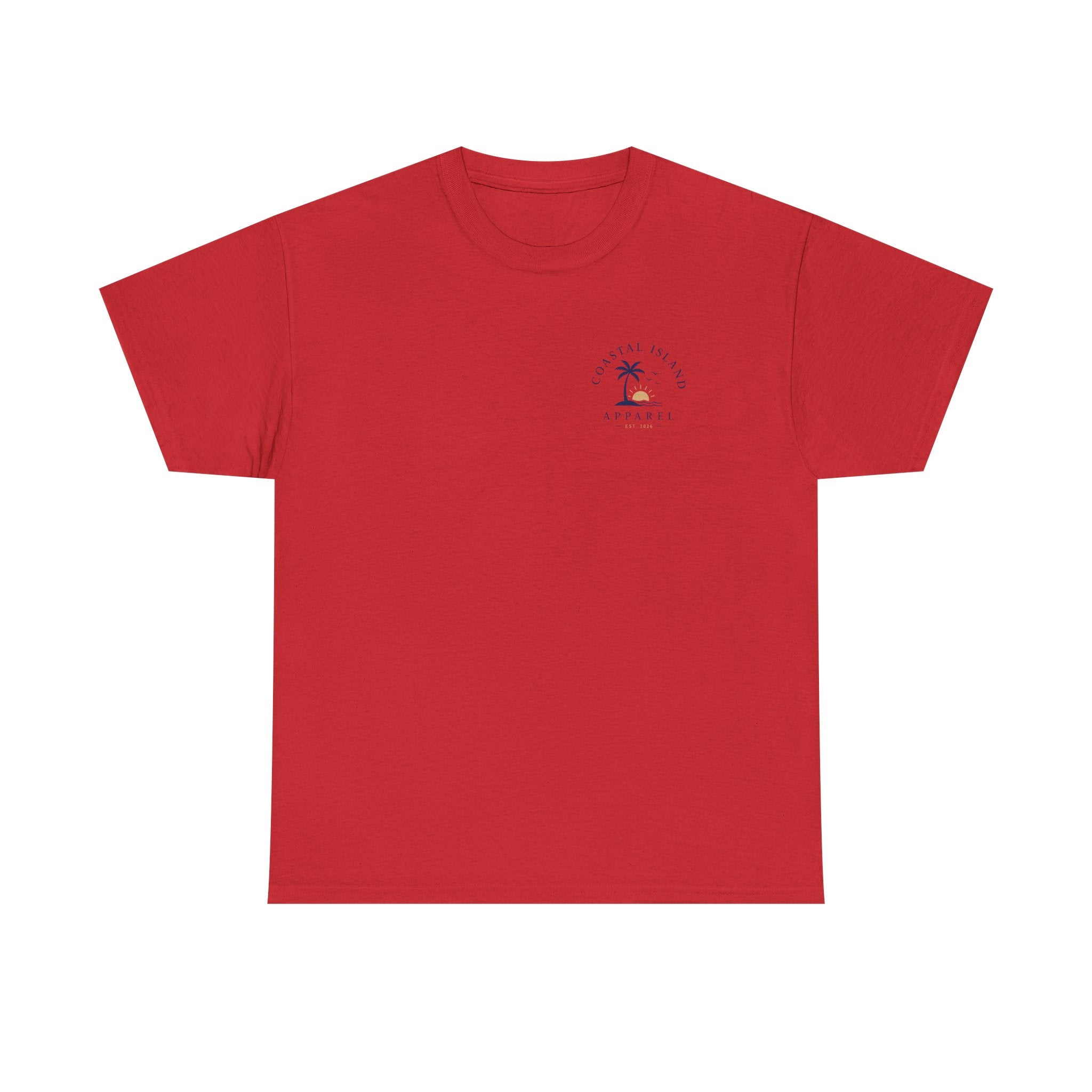 Unisex Heavy Cotton Tee- Guy Fishing