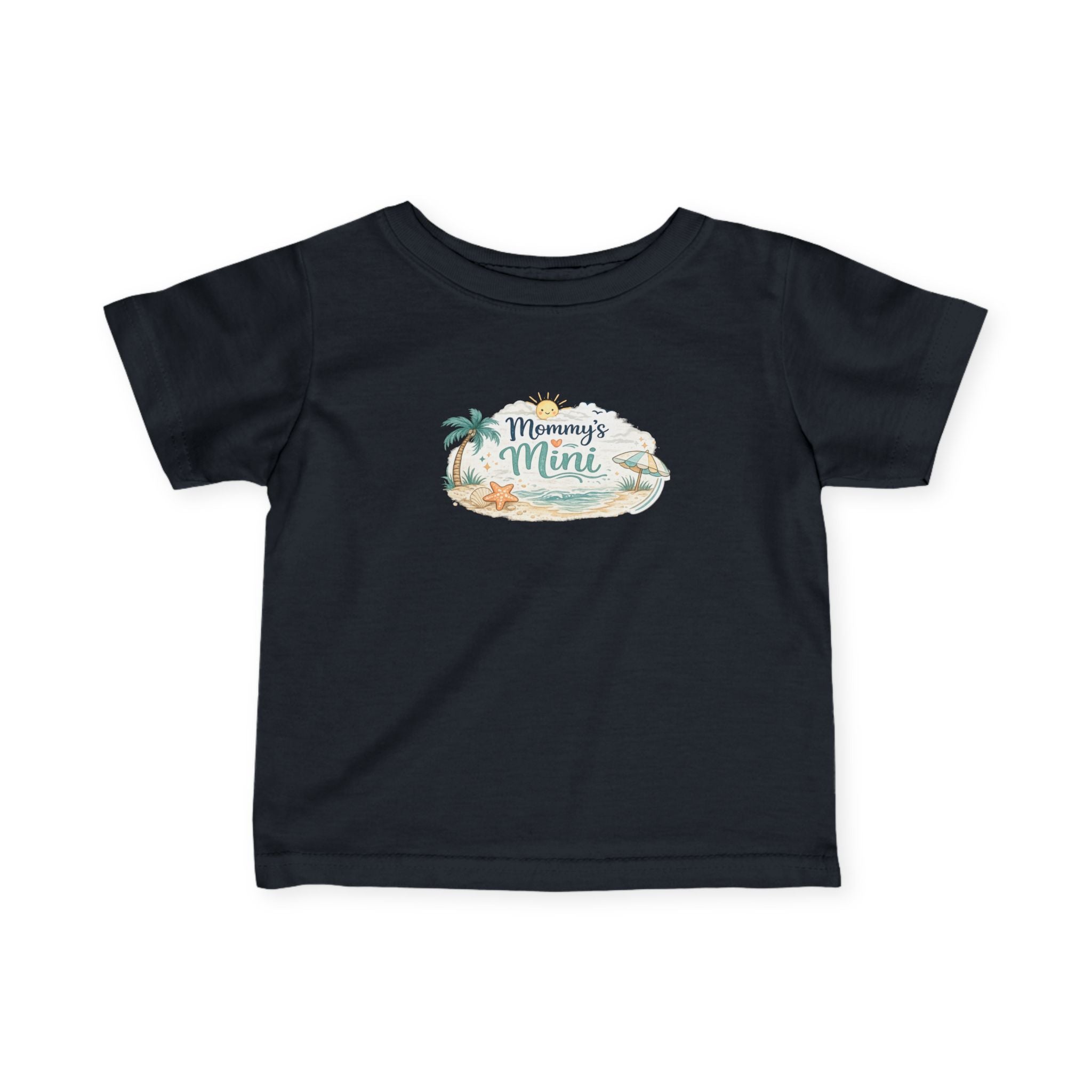 Mommy's Mini Infant Tee – Tropical Beach Baby Shirt