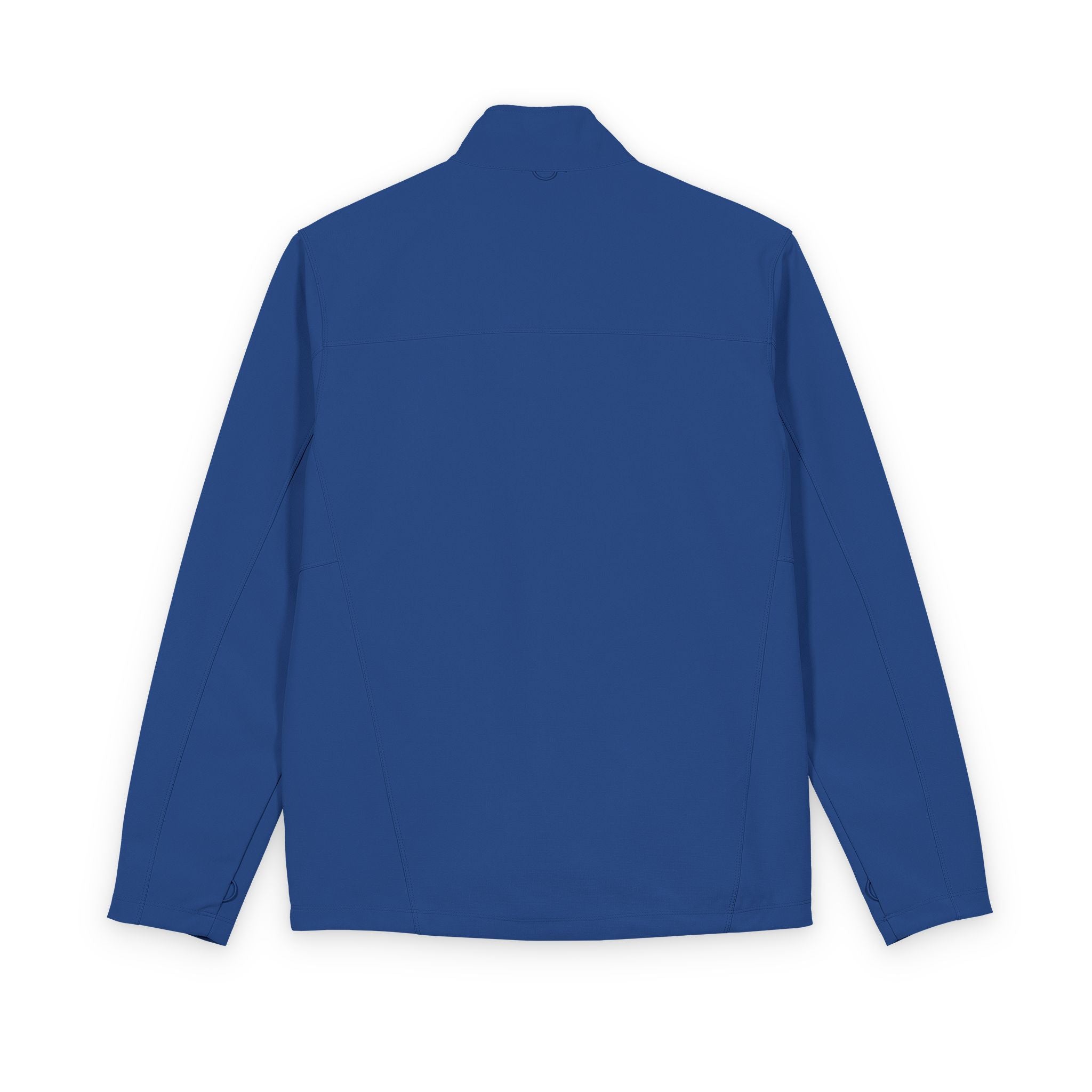 Men's Soft Shell Jacket with Small Chest Logo — Lightweight Water-Resistant Outerwear