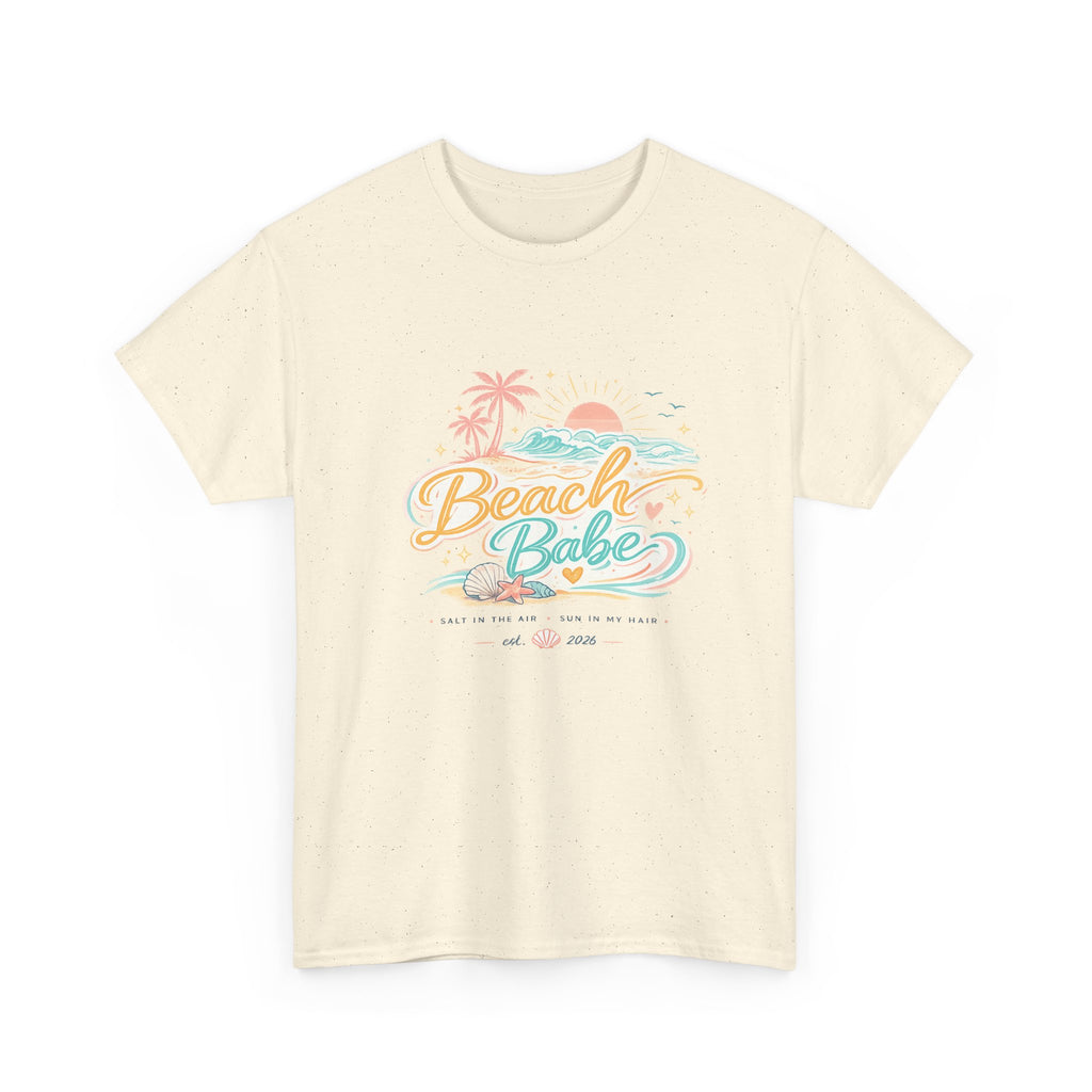 Beach Babe T-Shirt — Pastel Tropical Summer Tee