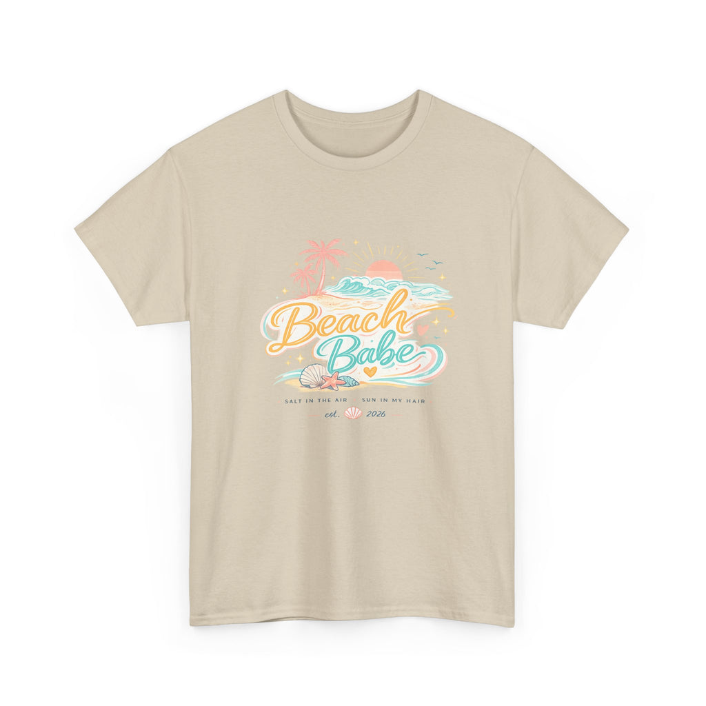 Beach Babe T-Shirt — Pastel Tropical Summer Tee