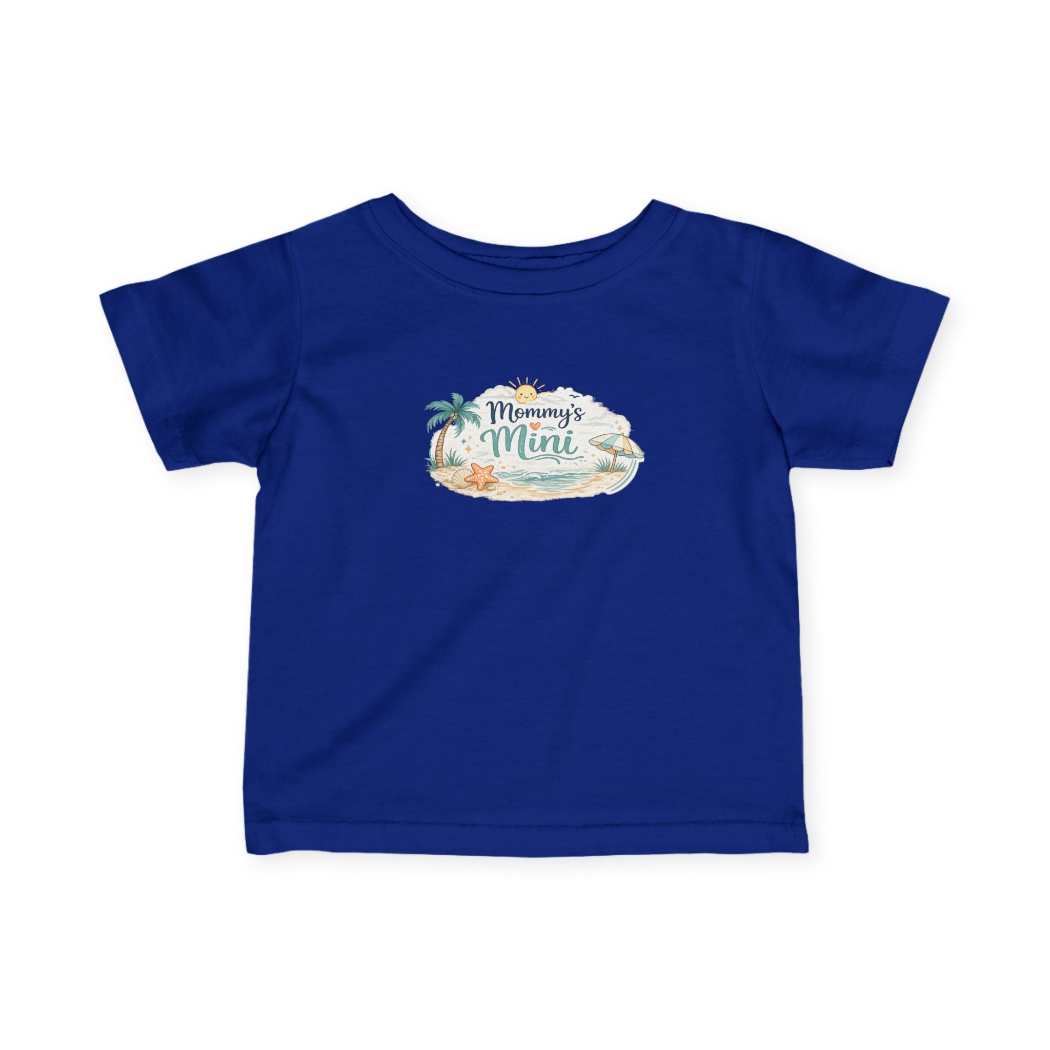 Mommy's Mini Infant Tee – Tropical Beach Baby Shirt