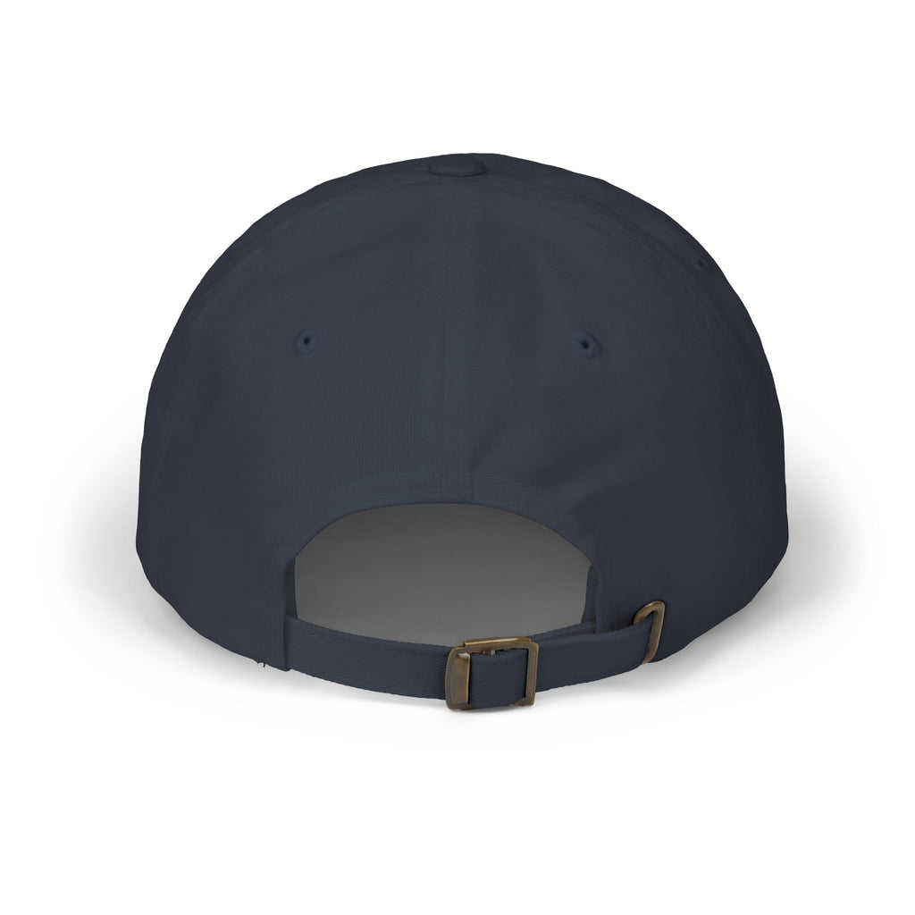 Coastal Island Apparel embroidered logo Dad Cap | white baseball hat