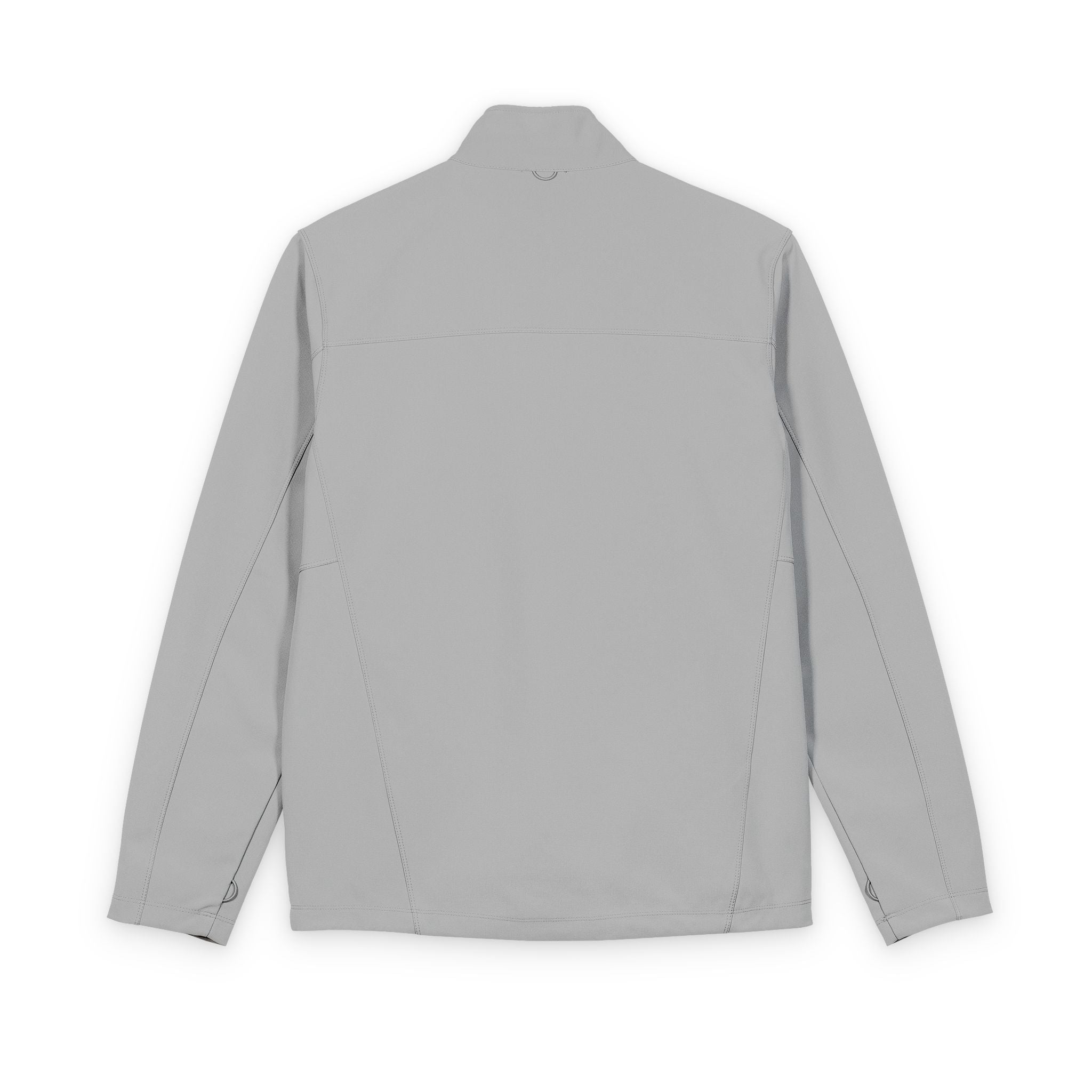 Men's Soft Shell Jacket with Small Chest Logo — Lightweight Water-Resistant Outerwear