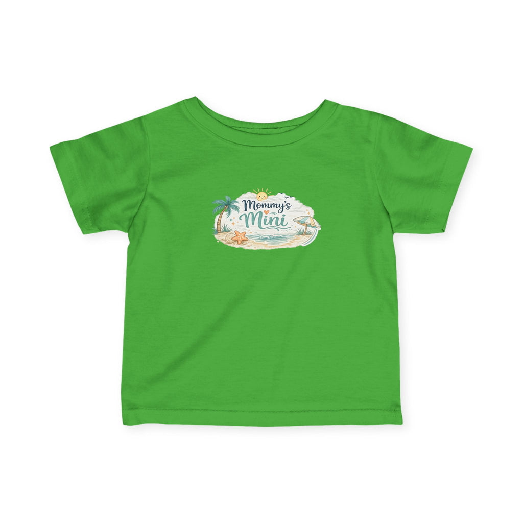 Mommy's Mini Infant Tee – Tropical Beach Baby Shirt
