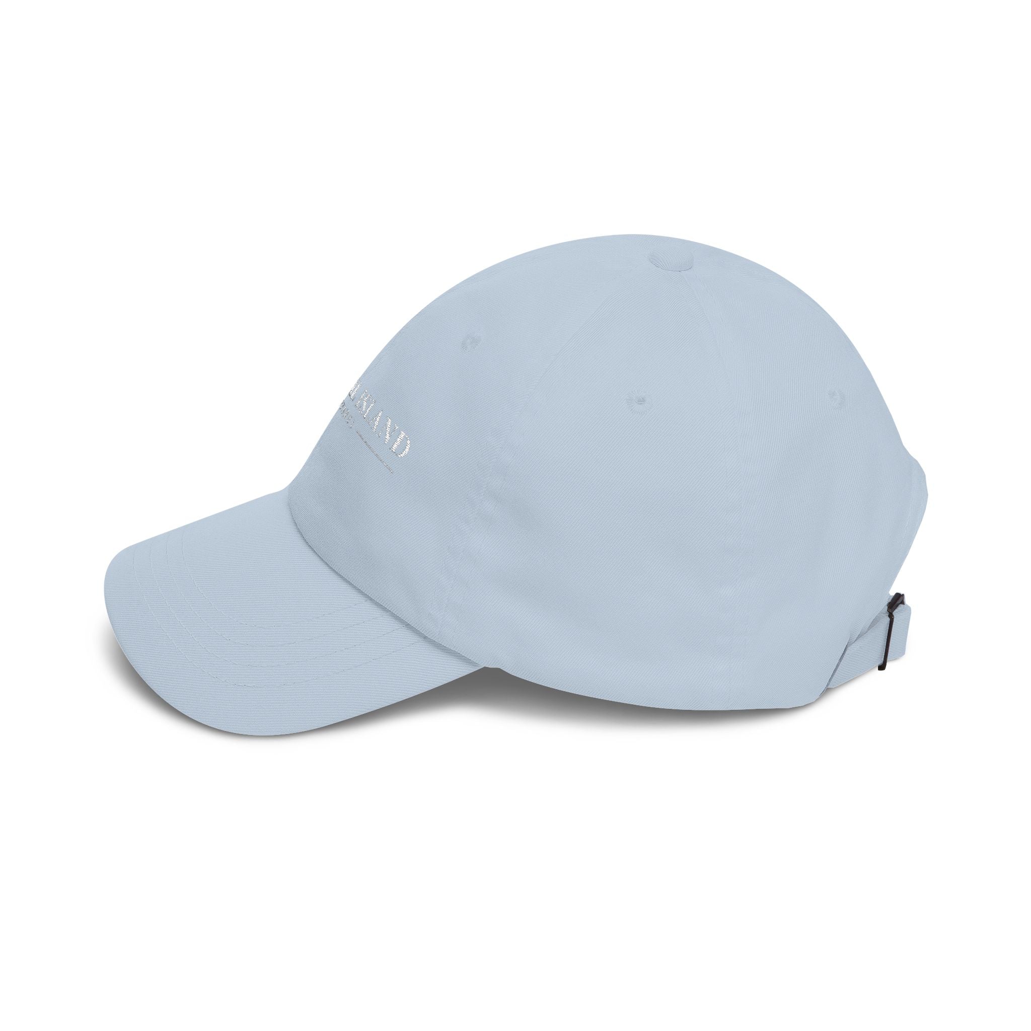 Coastal Island Apparel embroidered logo Dad Cap | white baseball hat