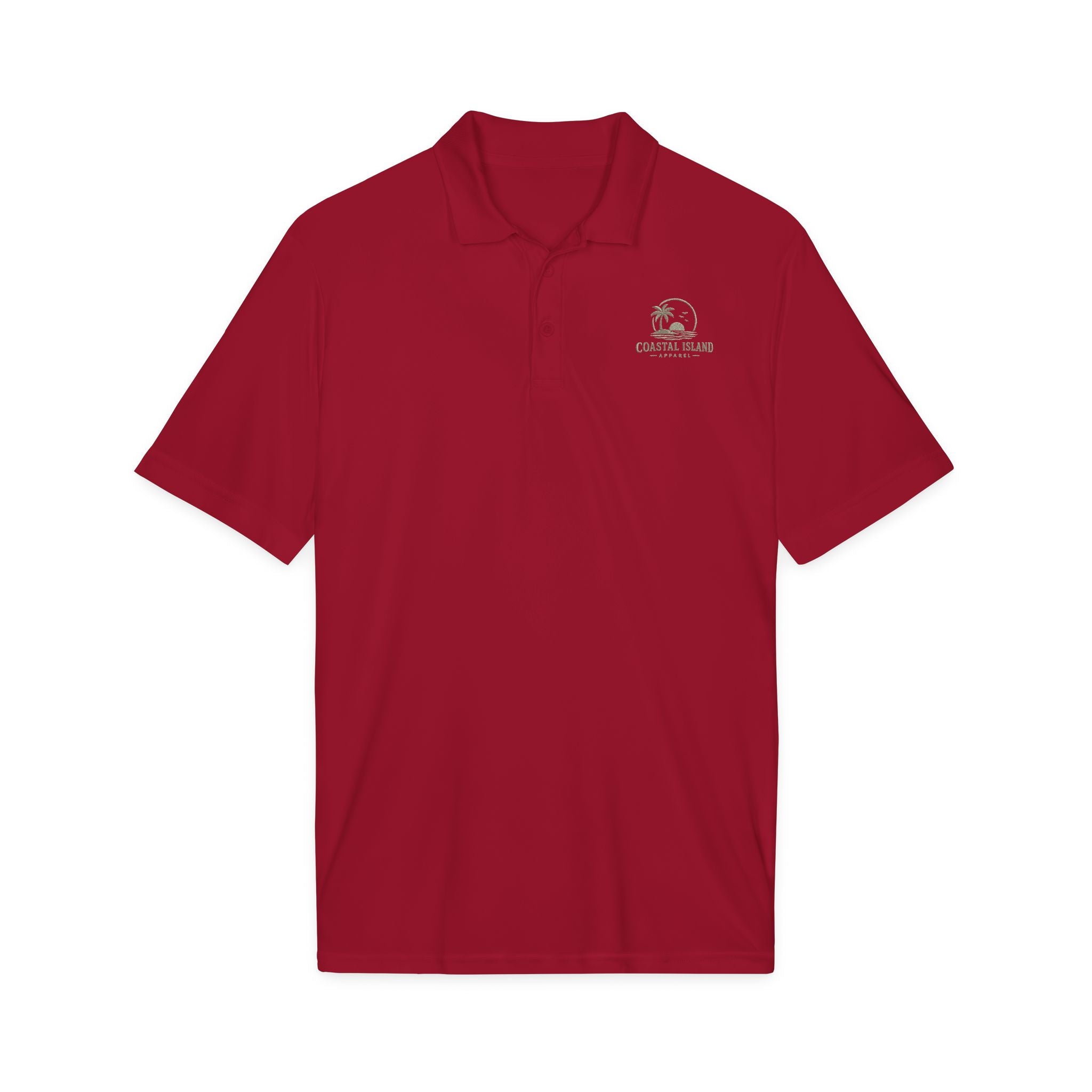 Coastal Island Palm Logo Polo | Polo