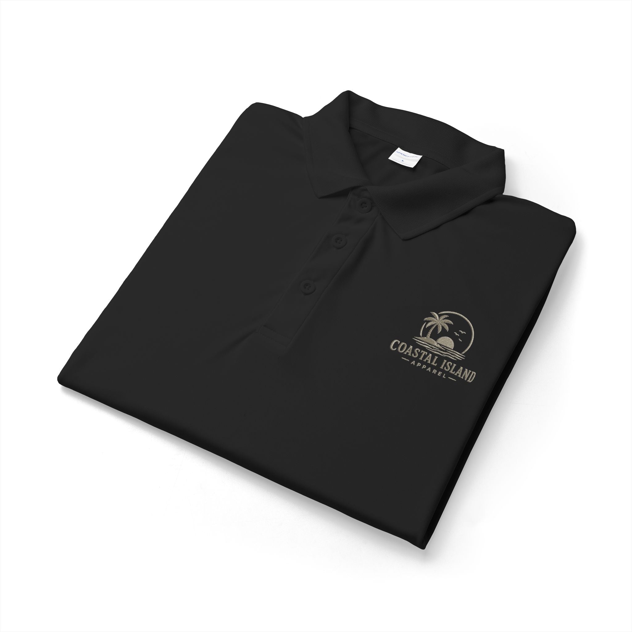 Coastal Island Palm Logo Polo | Polo