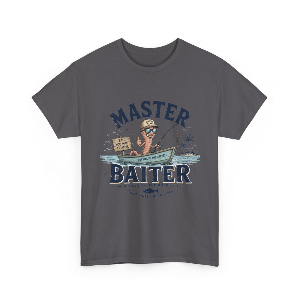 Master Baiter Fishing T-Shirt – Funny Fisherman Graphic Tee