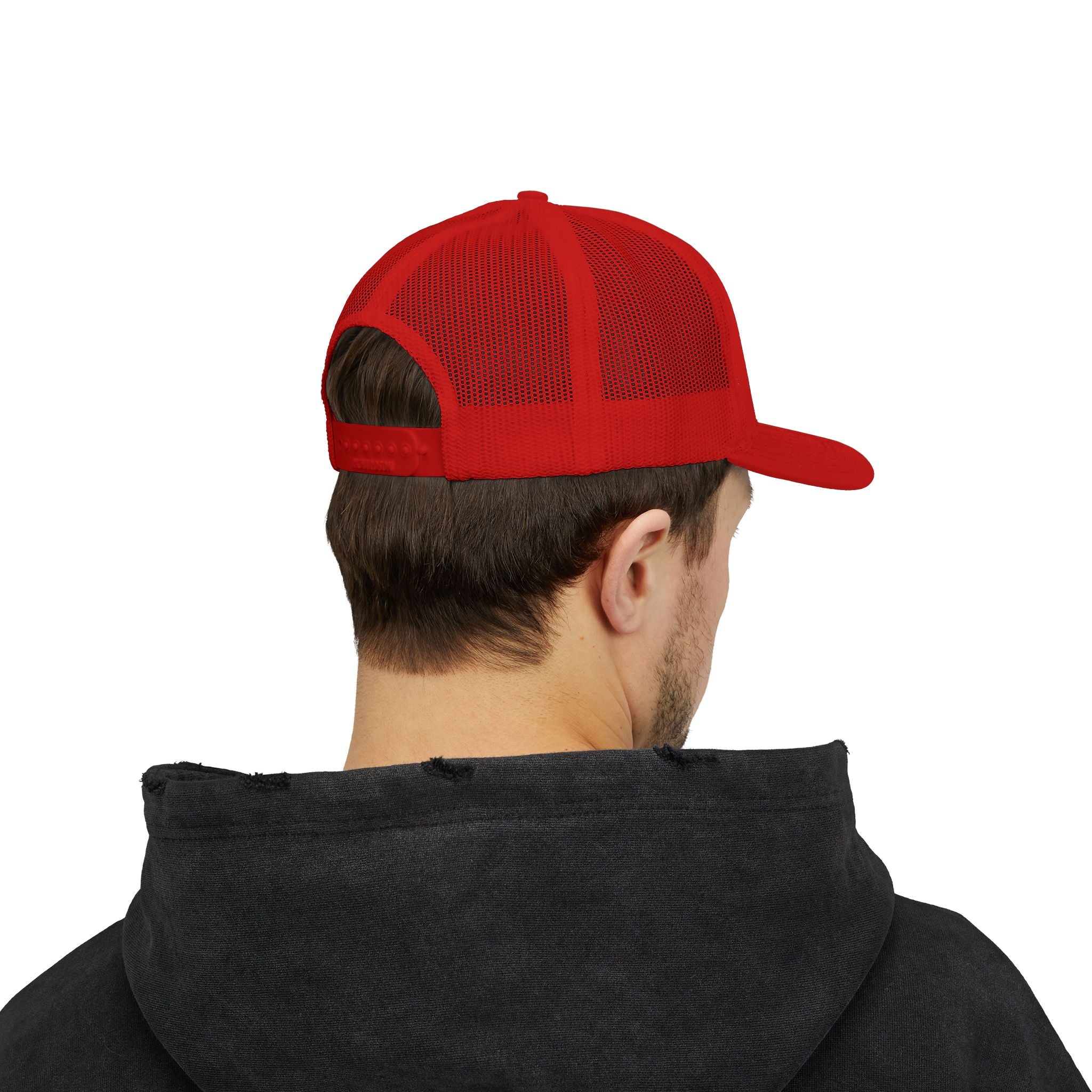 Coastal Island Trucker Cap — Vintage Duck Logo Snapback Hat