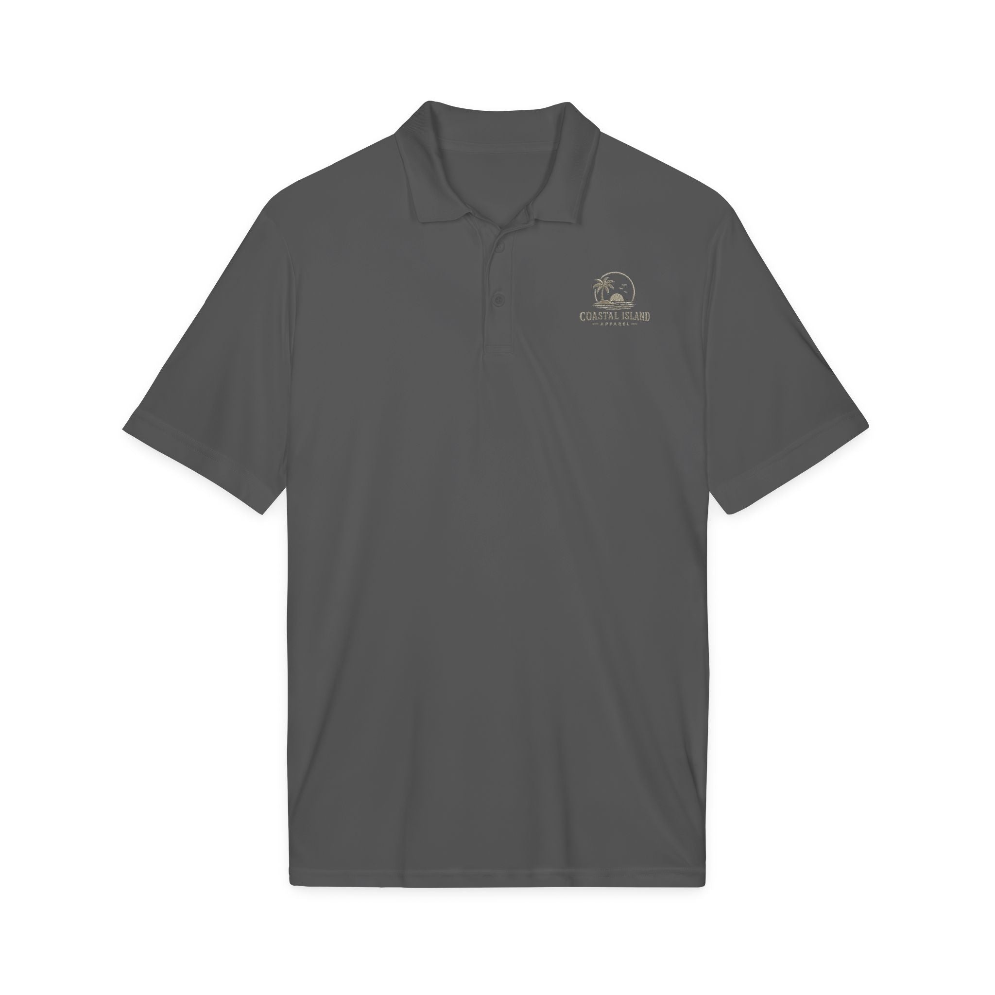 Coastal Island Palm Logo Polo | Polo