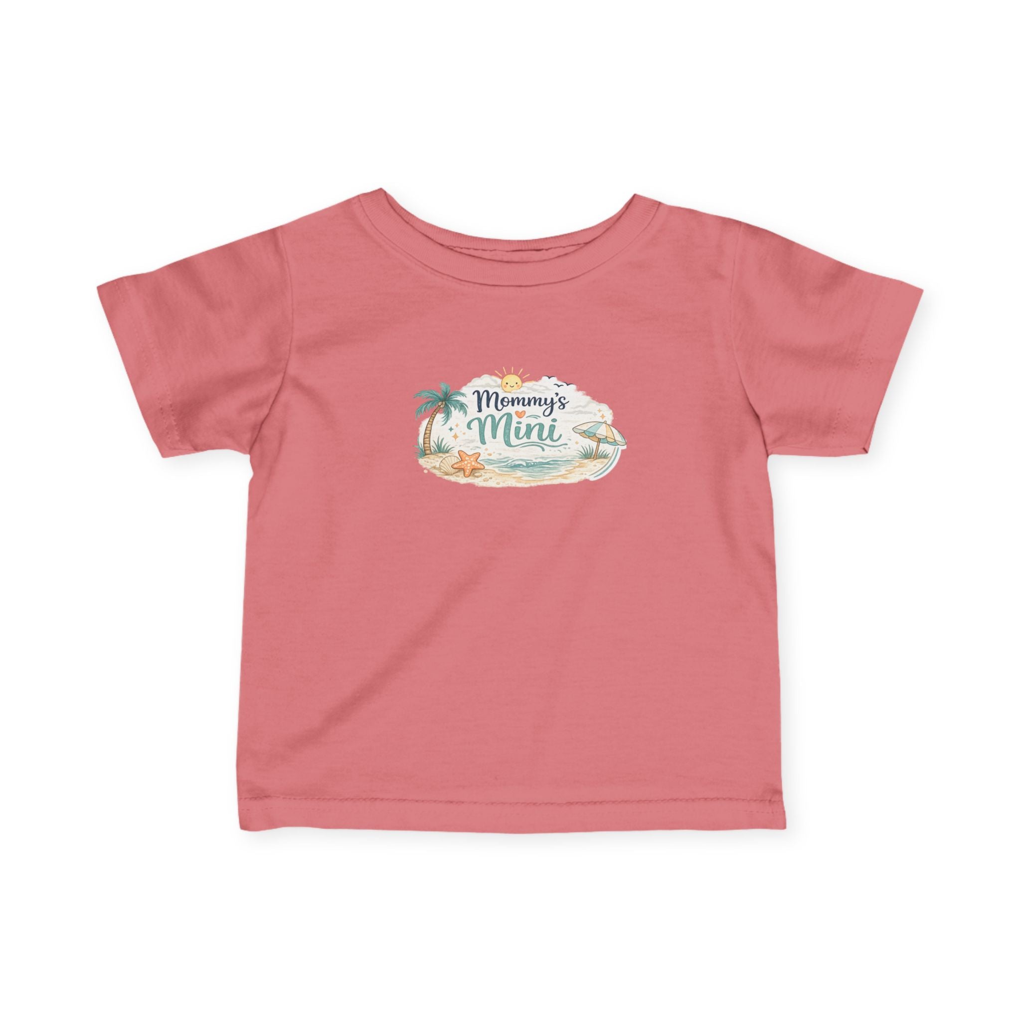 Mommy's Mini Infant Tee – Tropical Beach Baby Shirt