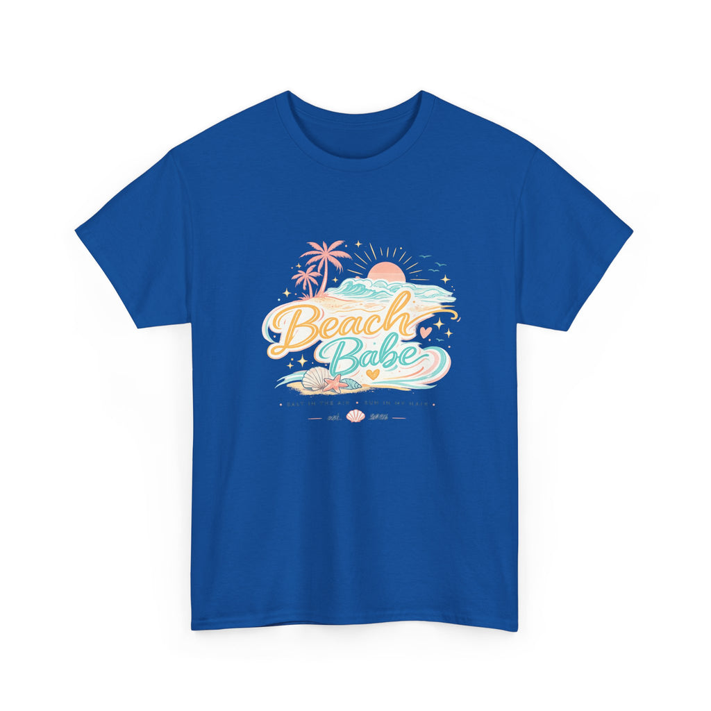 Beach Babe T-Shirt — Pastel Tropical Summer Tee